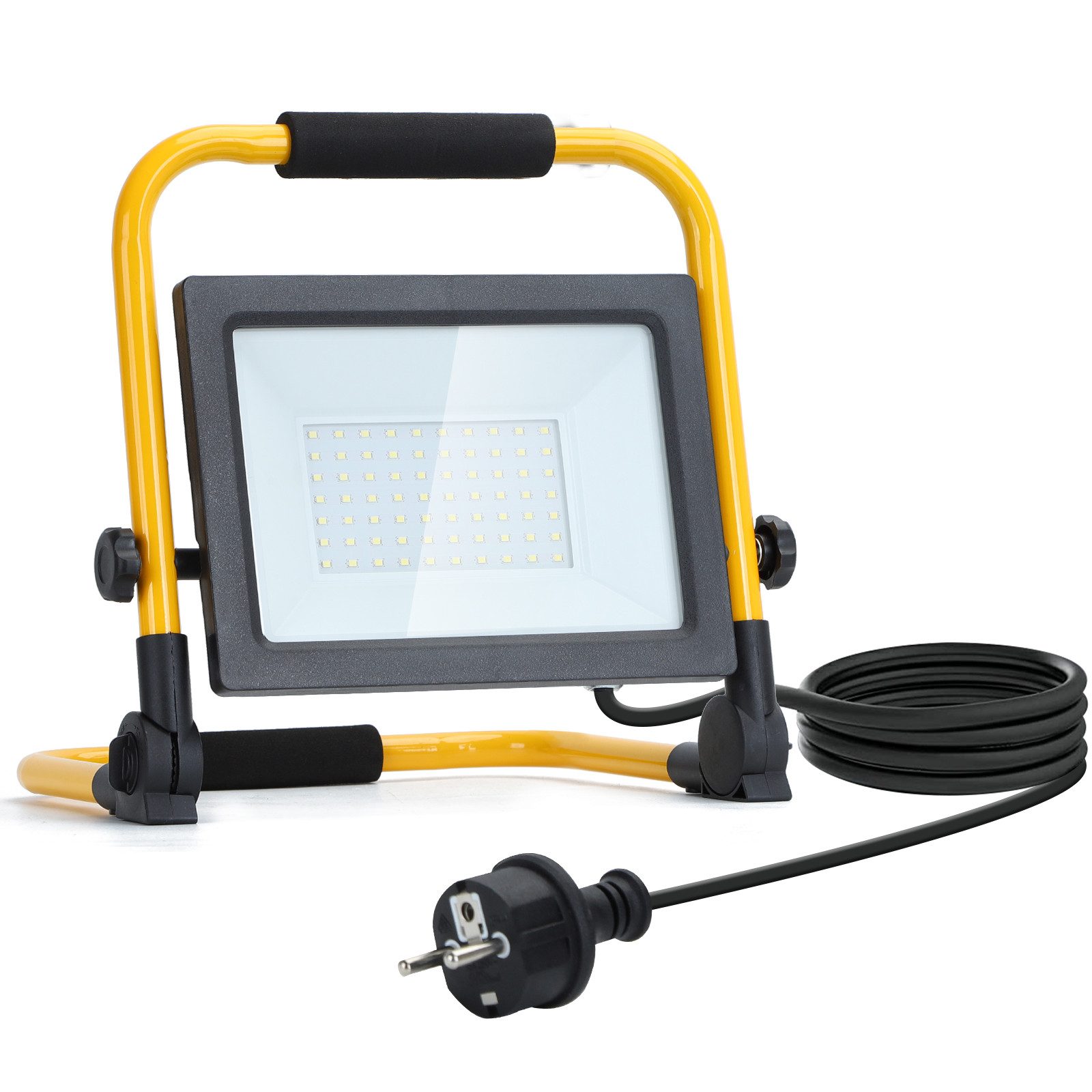 Aigostar LED Точечные светильники LED Точечные светильники 100W 8800LM, LED Arbeitsleuchte mit Stecker, 6500K, LED fest integriert