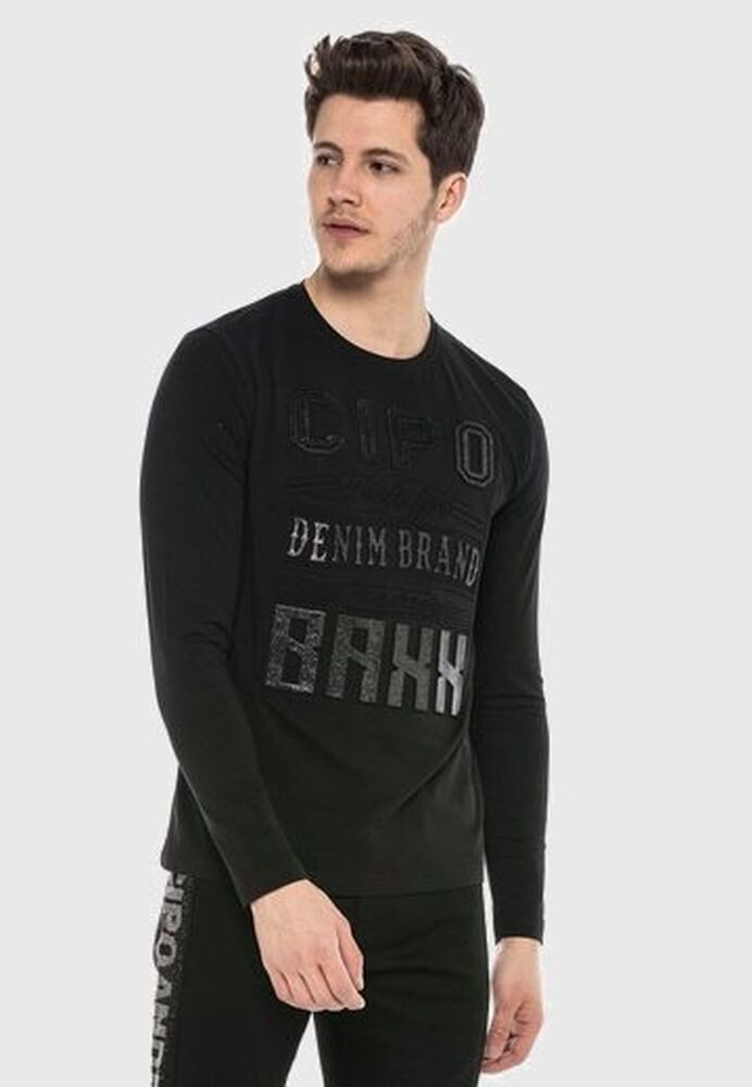 Cipo & Baxx T-Shirt Sweatshirts mit coolem Print