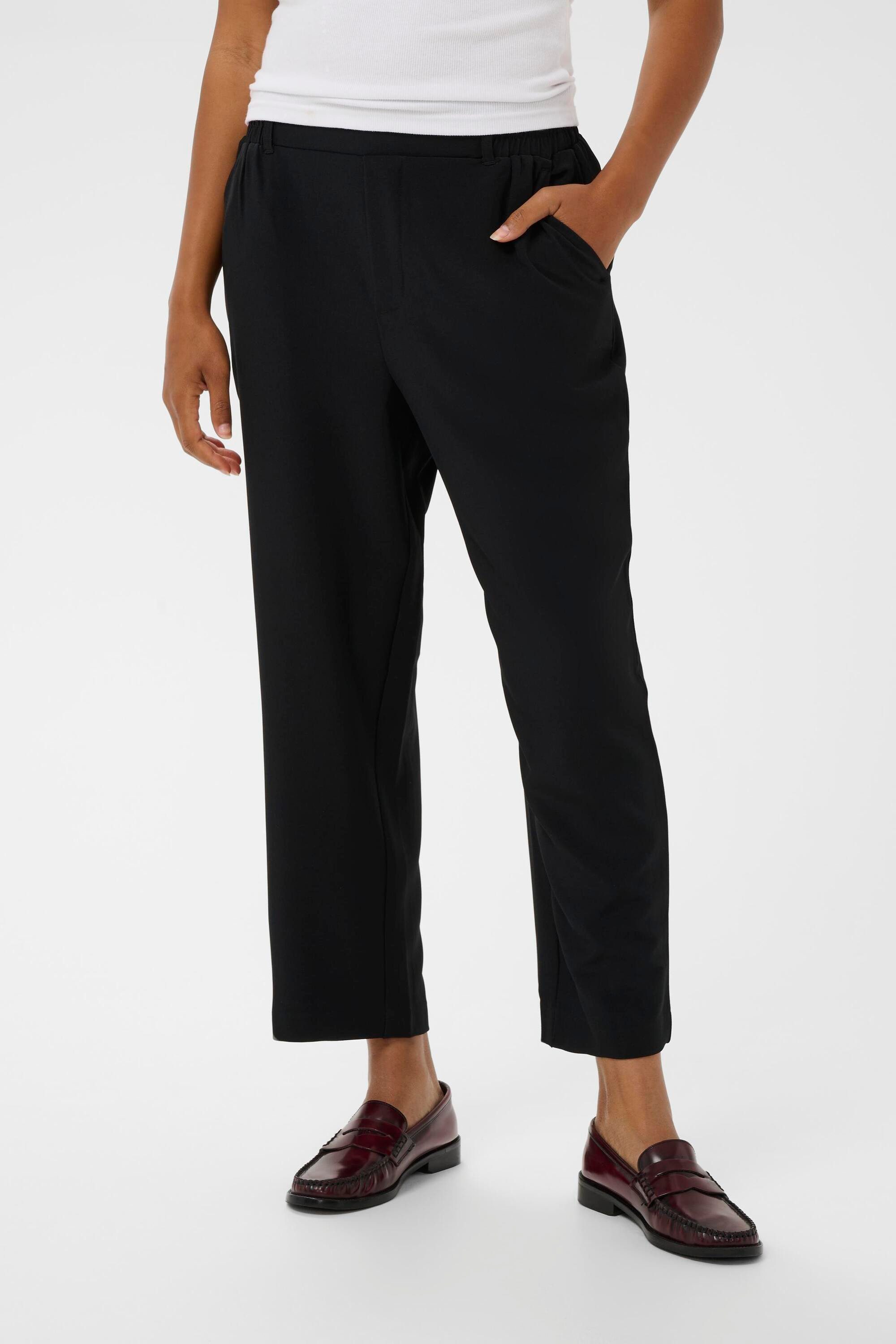 KAFFE Stoffhose Casual Hose KAbeatrice günstig online kaufen