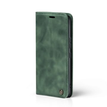 Tec-Expert Handyhülle Tasche Hülle für Xiaomi Redmi Note 12 5G, Cover Klapphülle Case mit Kartenfach Fliphülle aufstellbar