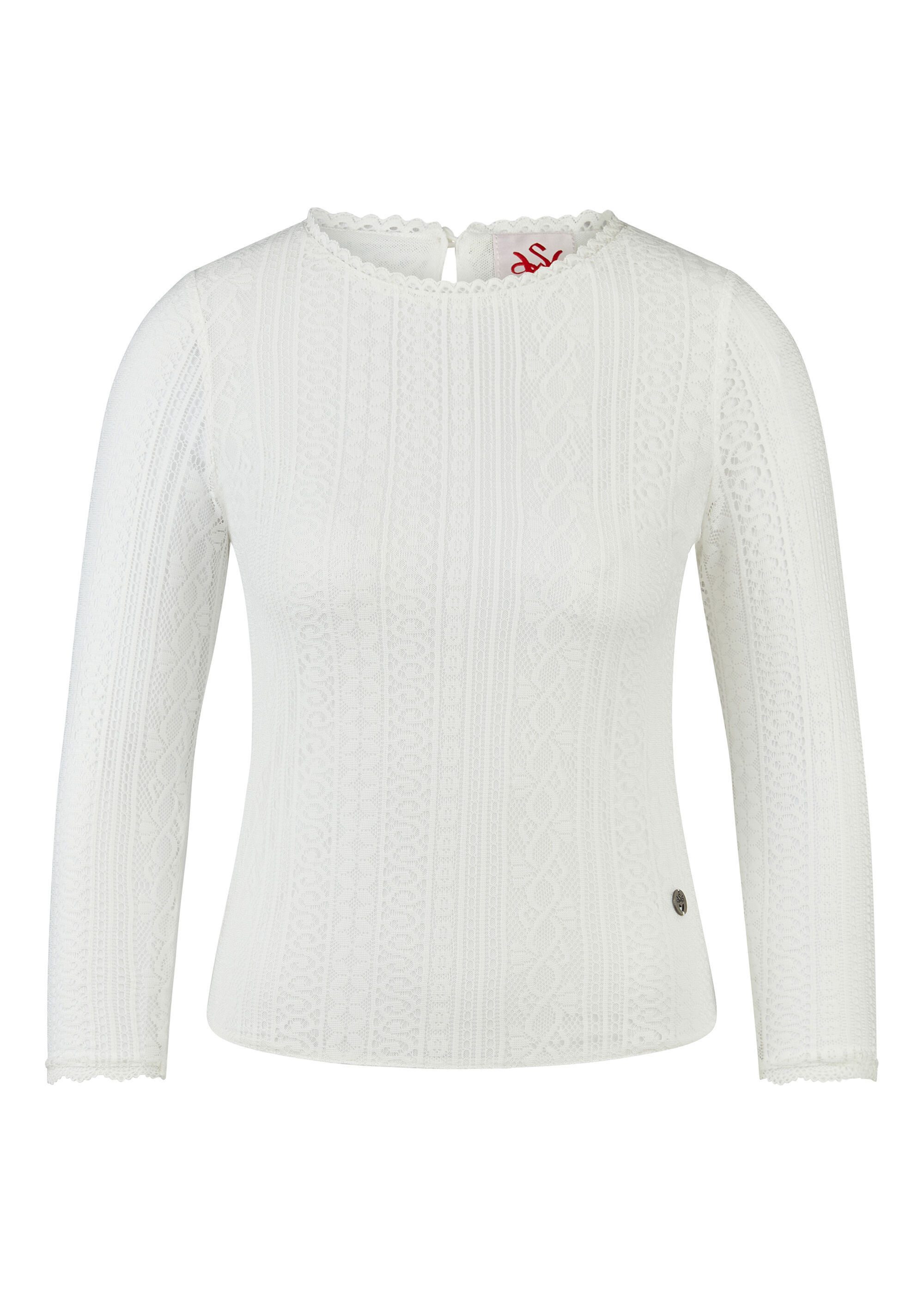 Spieth & Wensky Dirndlbluse Henni (1-tlg) klassische Strickoptik
