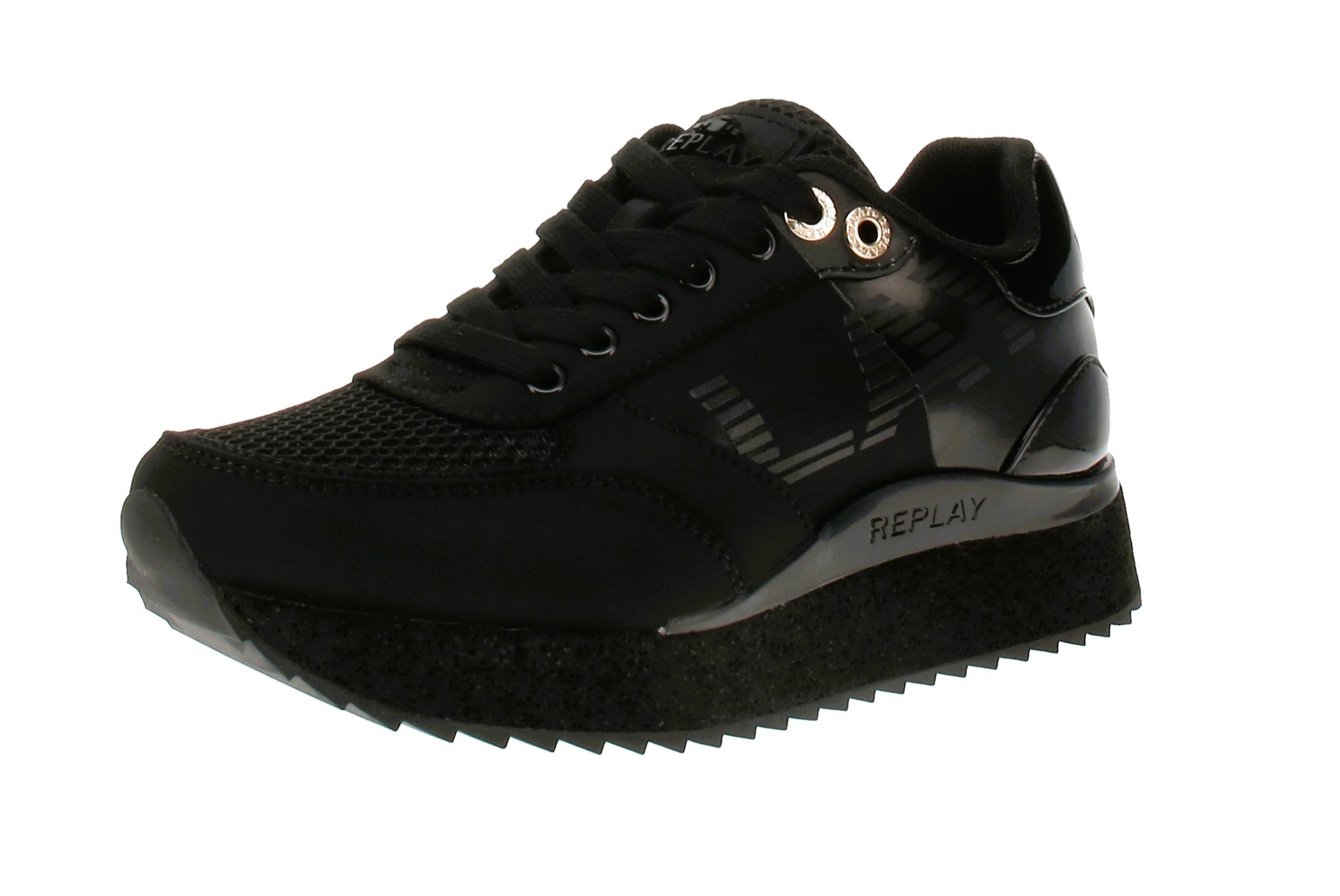Replay Replay Penny Myth GWS63 C0158T - Damen Sneaker - 003-Black Sneaker günstig online kaufen