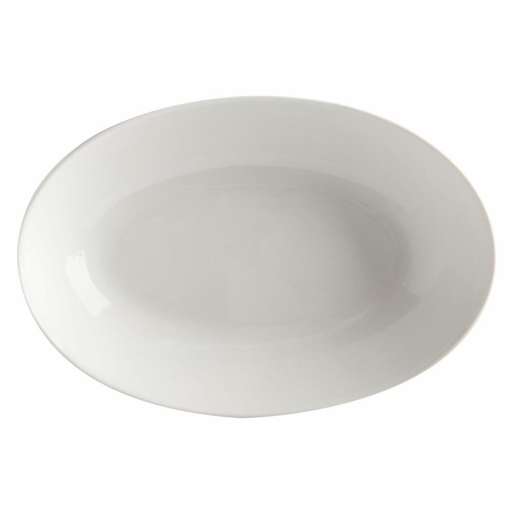 Maxwell & Williams Schale White Basics oval 25 x 17 cm, Porzellan