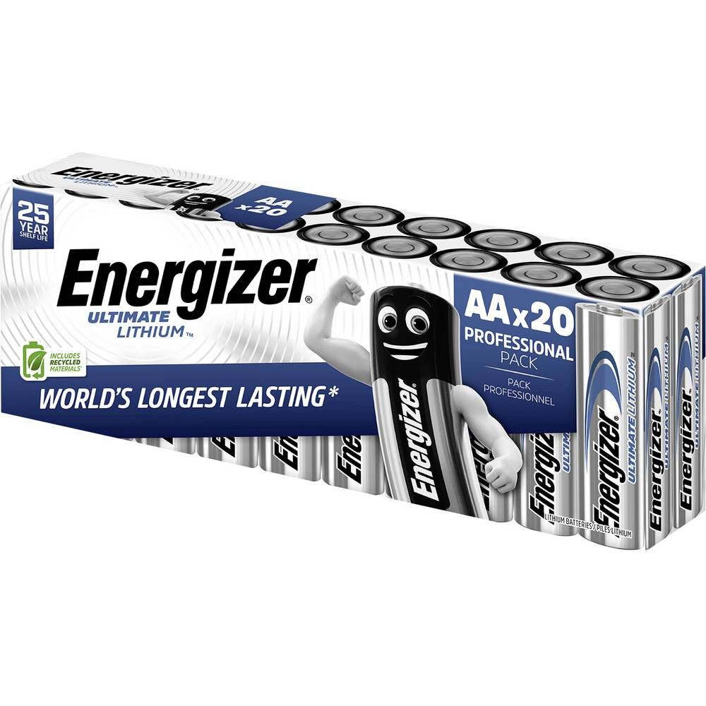 Ultimate Lithium Mignon, 20er Batterie