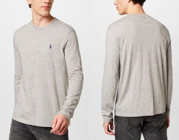 Ralph Lauren Sweatshirt POLO RALPH LAUREN GRANDFATHER SHIRT Slub Henley T-shirt Opa Sweater Sw