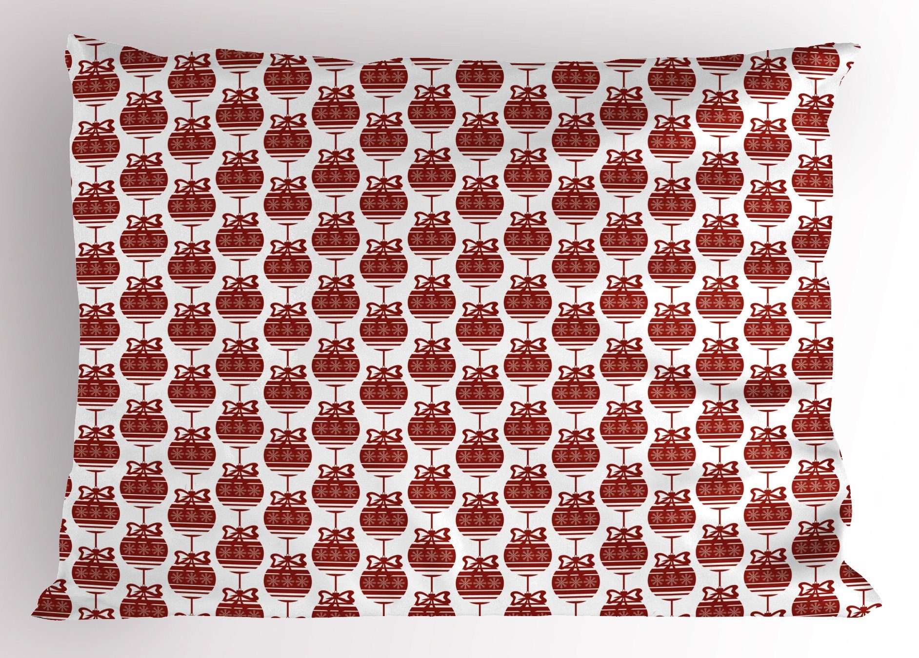 Zier Geometrisch Kissenbezug, Weihnachten Stück), Standard (1 Size Gedruckter Dekorativer King Abakuhaus Kissenbezüge