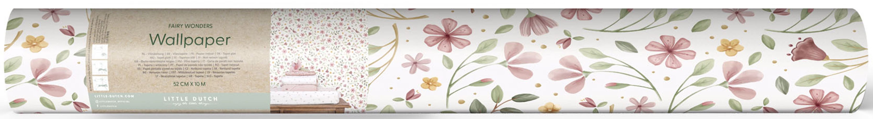 LITTLE DUTCH Fototapete Fairy Wonders, glatt, neutral, (1 St), 10mx52cm (ca. 5m2)