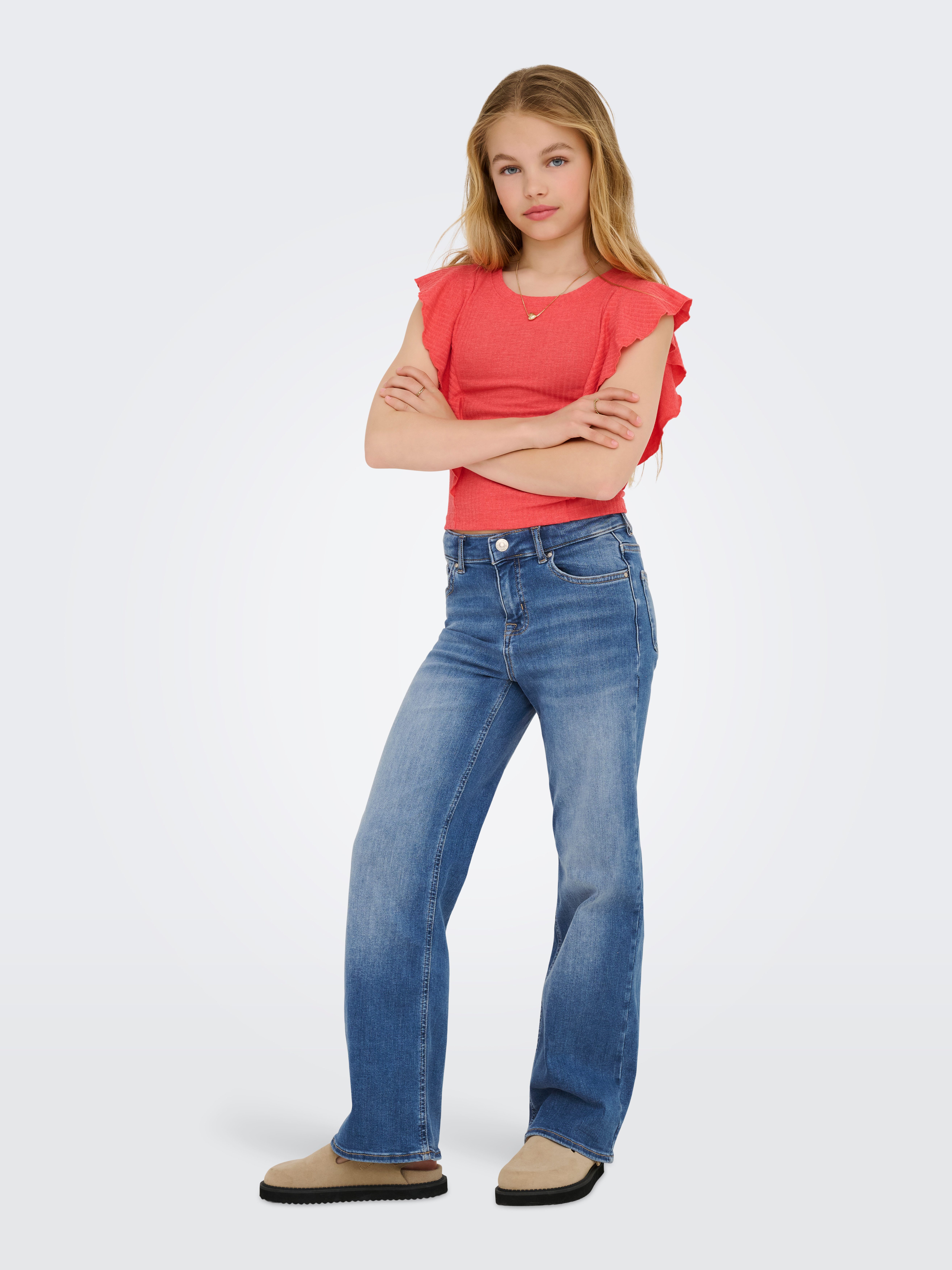 KIDS ONLY Weite Jeans KOGMADISON BLUSH WIDE DNM CRO37 NOOS