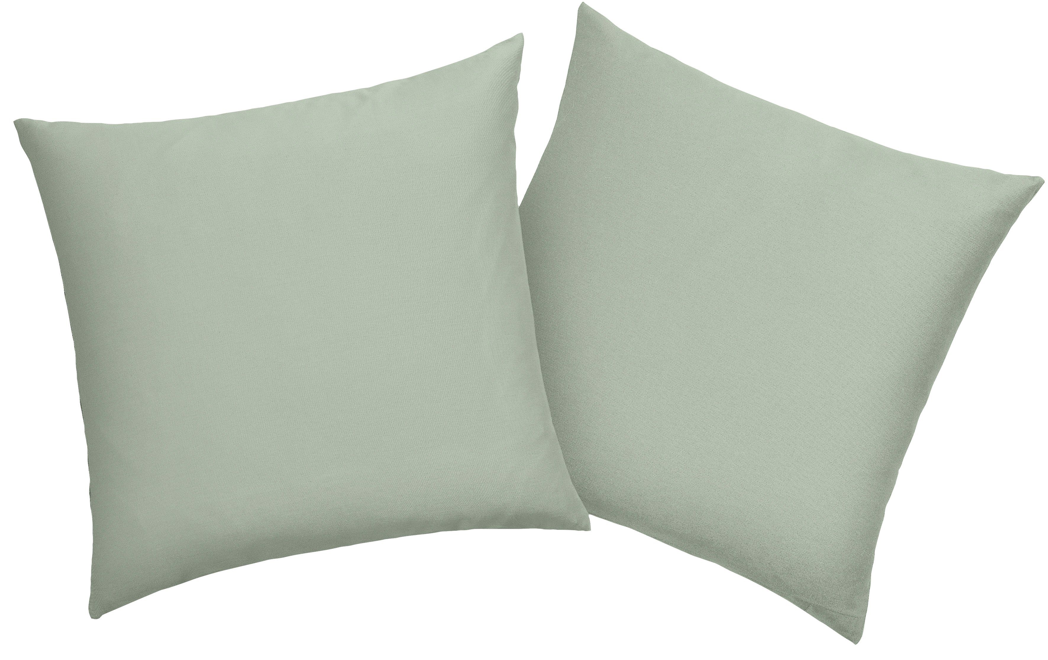 OTTO home Kissenbezug Desner 100% Microfaser, extra weich, allergikerfreundlich, (2 Stück), uni Kissenhülle, Premium Qualität, schnell trocknend, pflegeleicht