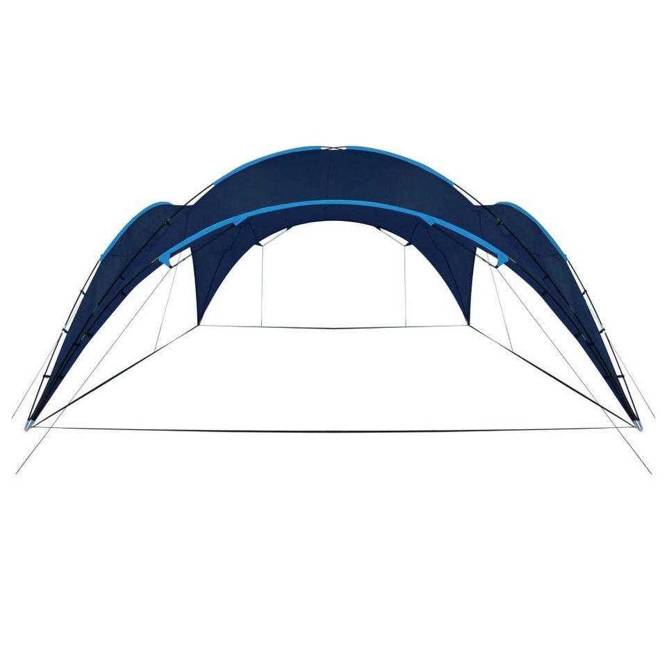vidaXL Partyzelt »Partyzelt 450 x 450 x 265 cm Dunkelblau«
