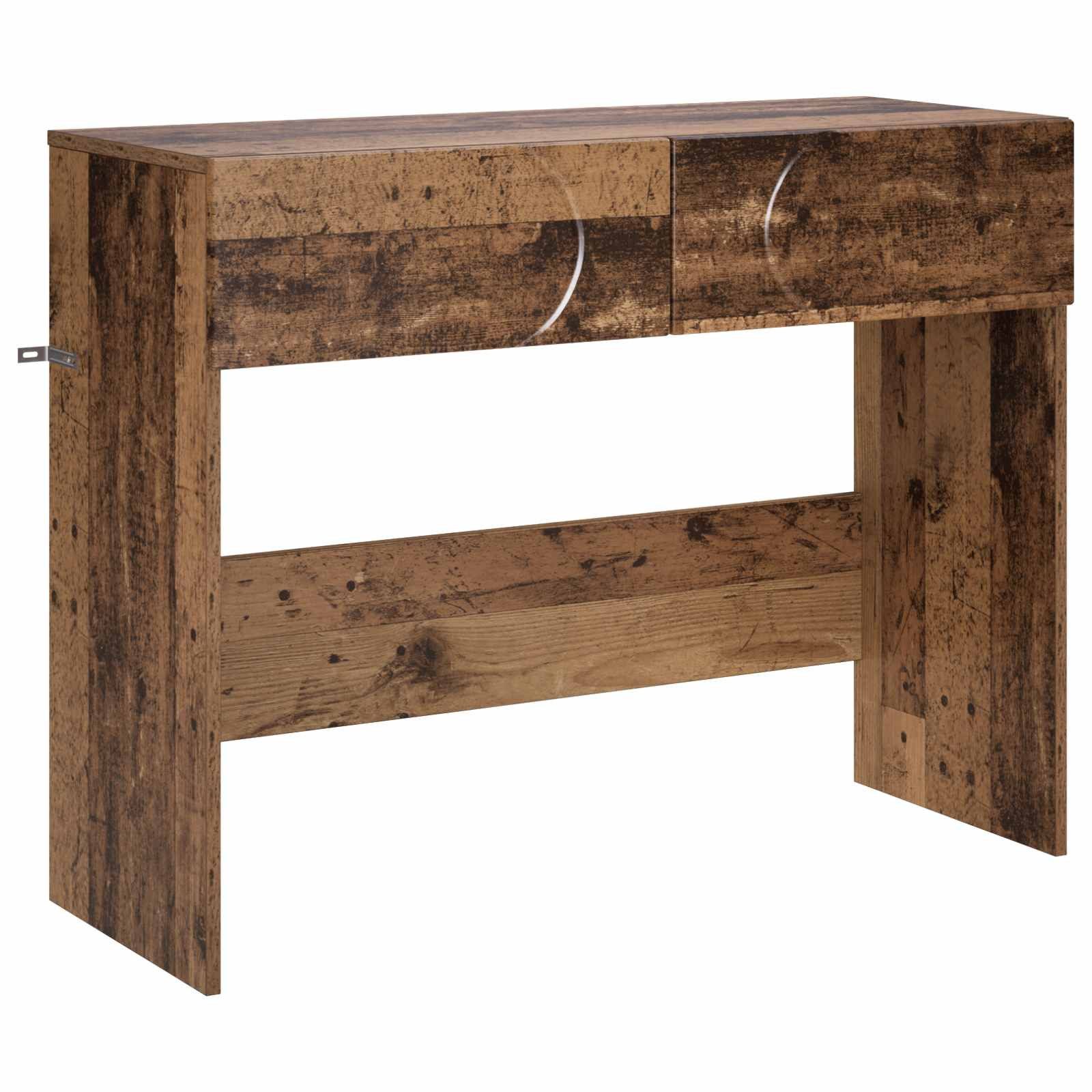 vidaXL Konsolentisch Konsolentisch Altholz 96,5 x 38 x 75 cm Holzwerkstoff (1-St)
