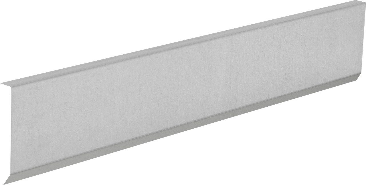 Sarei Haus- und Gartentechnik Dachdurchführung Sarei Kappleiste 1000 x 60 mm natur, Aluminium