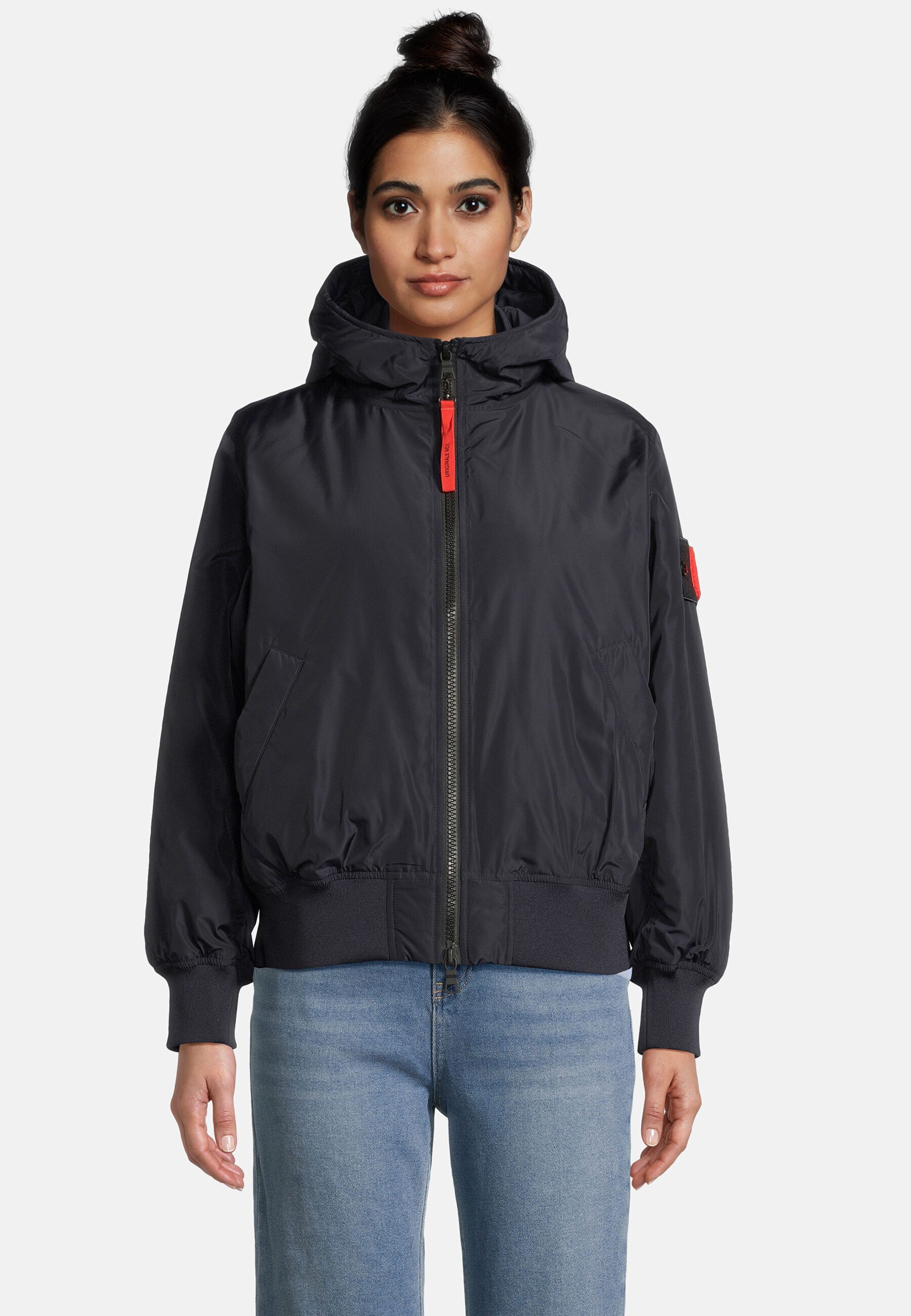 No.1 COMO Bomberjacke AMSTERDAM mit versteckter Kapuze
