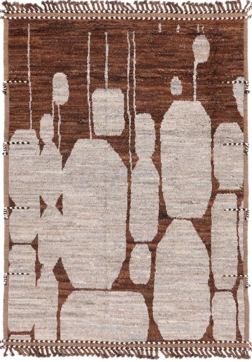 Orientteppich Marrocon Trading, Orientteppich, Handgeknüpfter Moderner Höhe: rechteckig, Nain Berber 213x293 Atlas 20 mm