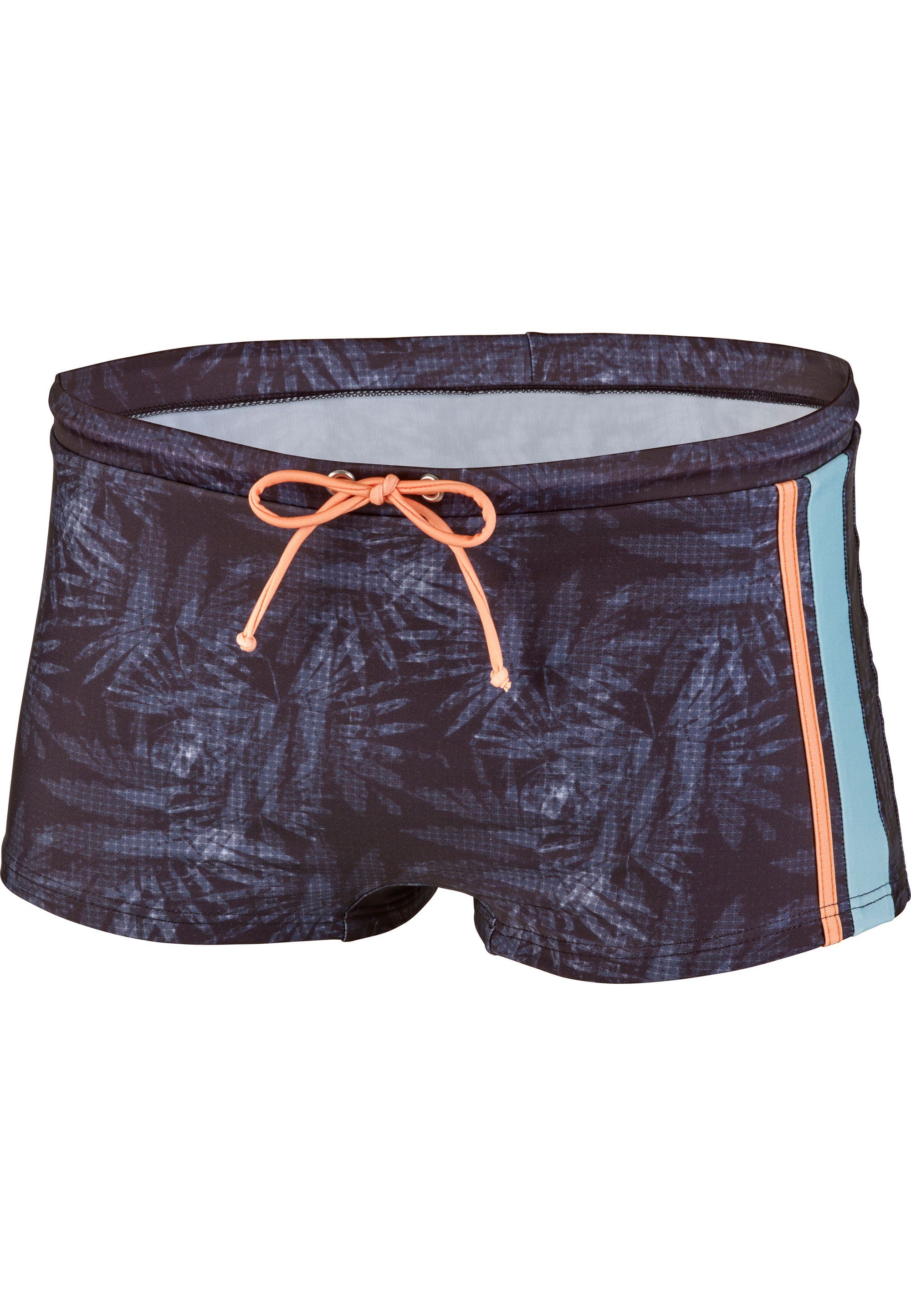 Beco Beermann Badehose BEactive Trunks Jungle (1-St) aus Schwim Polyester Night recyceltem