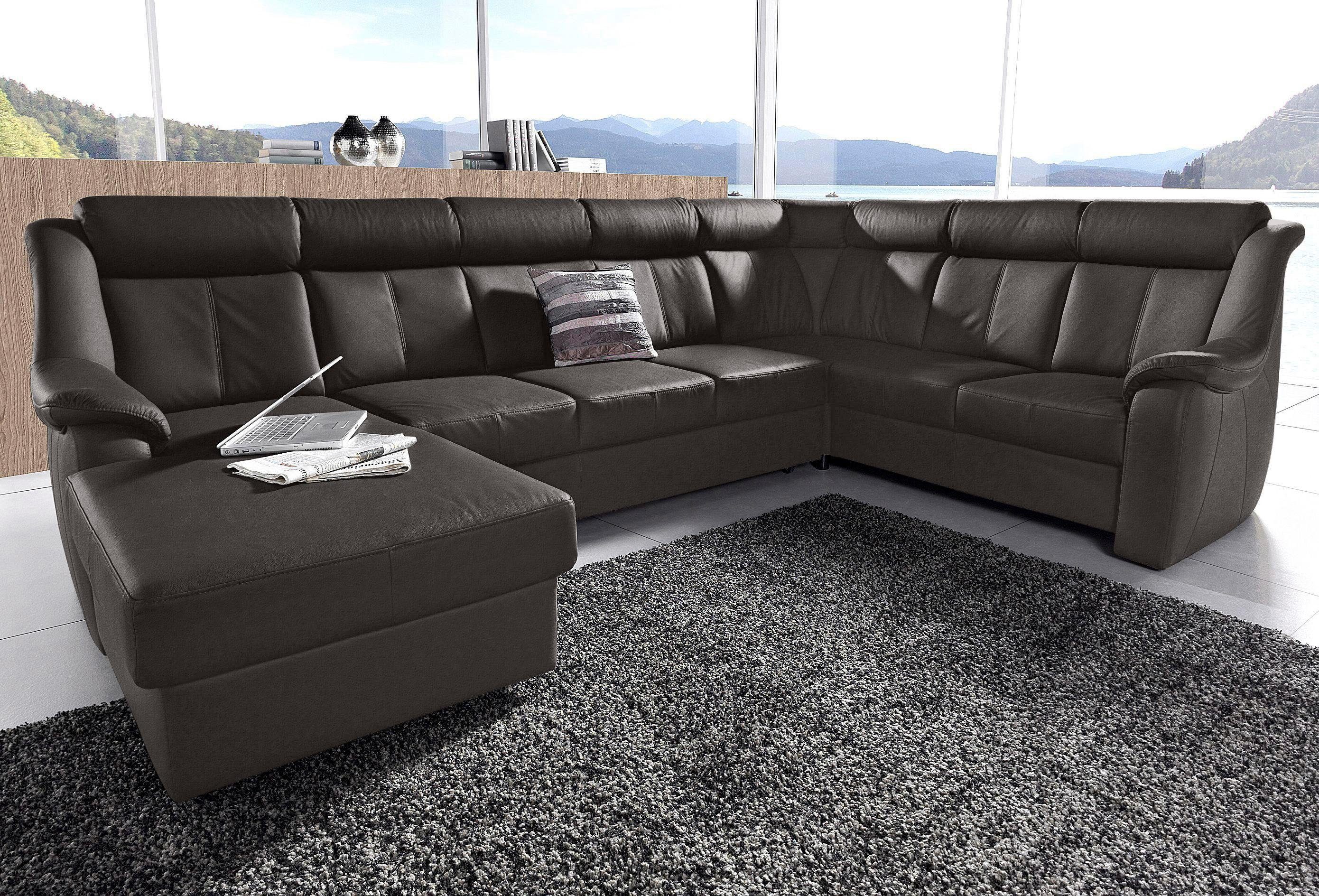 sit&more Wohnlandschaft "Basel U-Form", wahlweise mit Relaxfunktion günstig online kaufen