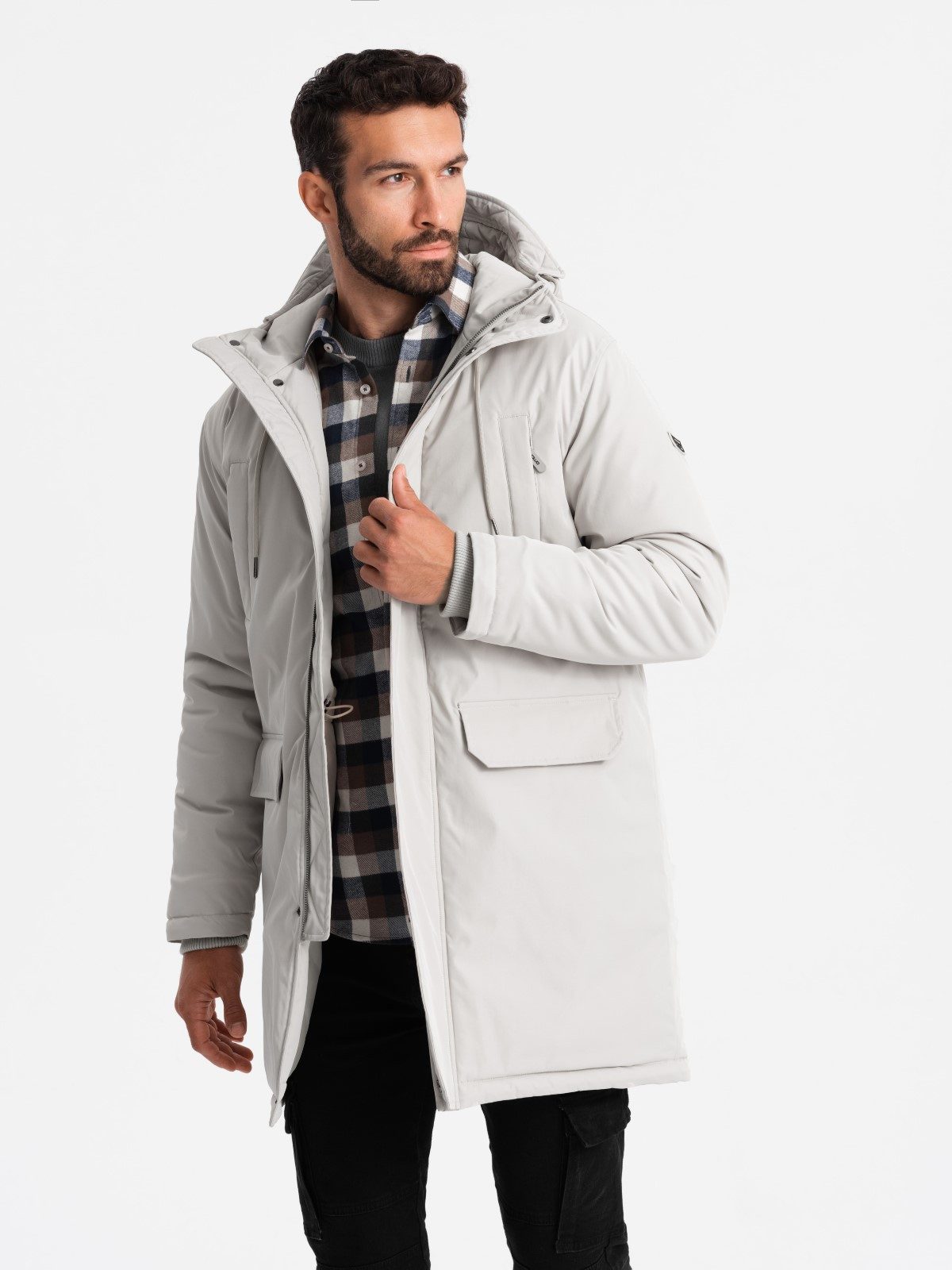 OMBRE Parka Parka-Jacke für Herren