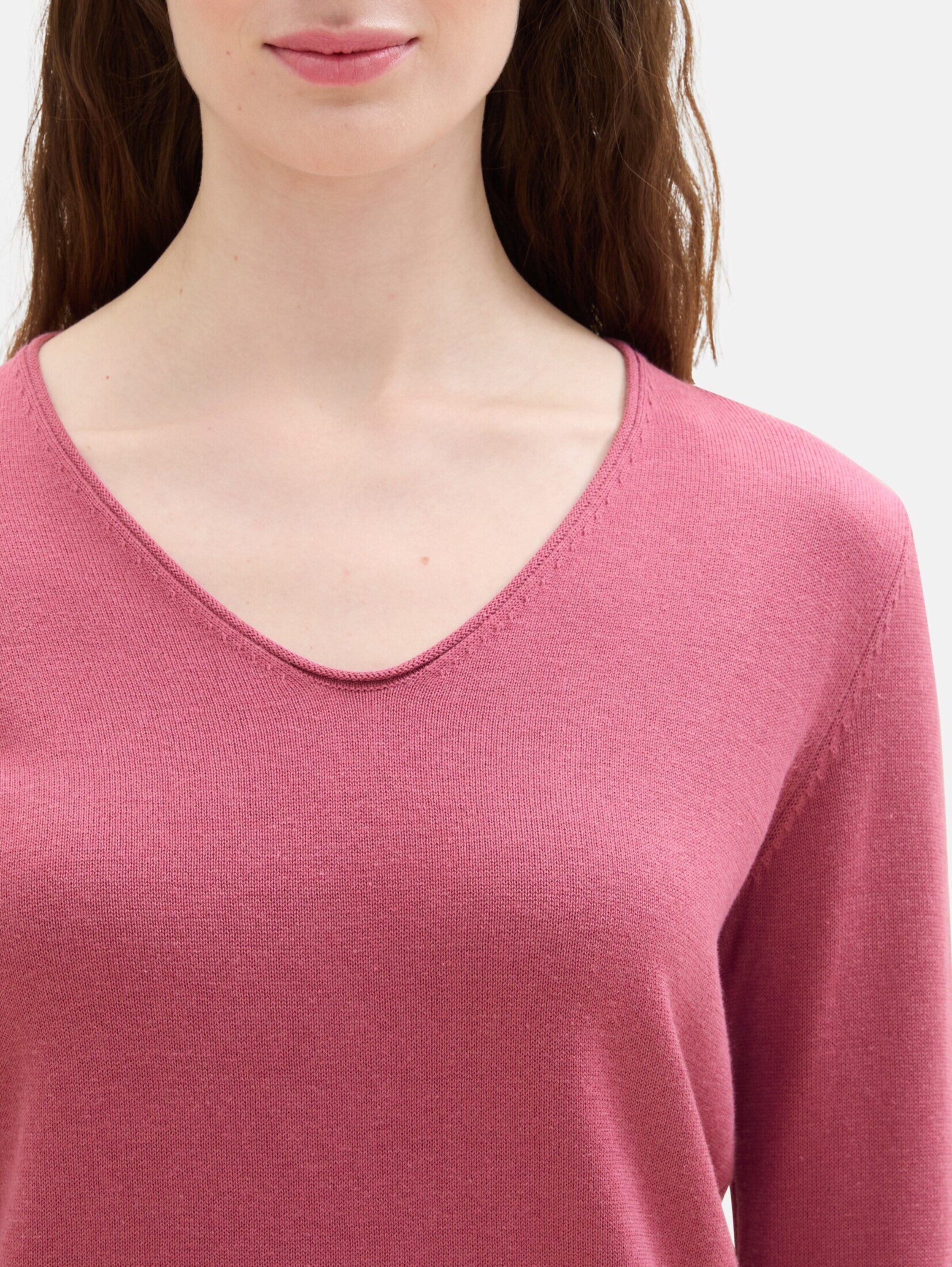 TOM TAILOR Strickpullover (1-tlg) Plain/ohne Details