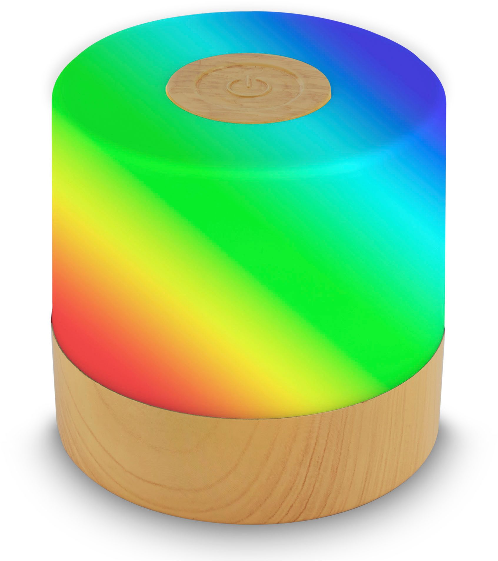 B.K.Licht Außen-Tischleuchte BKL1591 Kabellose RGB Tischlampe, 4-Stufen Dimmer, mit USB, Farbwechsel, LED fest integriert, Extra-Warmweiß, 2.700 K, 200 Lm, 2,5W – Bild 4 von 5
