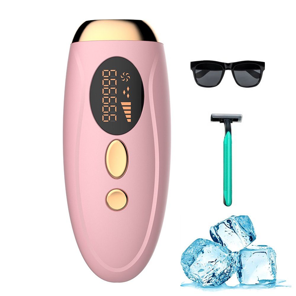 autolock IPL-Haarentferner IPL-Haarentferner,dauerhaft Sicherste 5X,350000, 350000 Lichtimpulse, IPL-Haarentferner mit Hautsensor für Frauen Männer