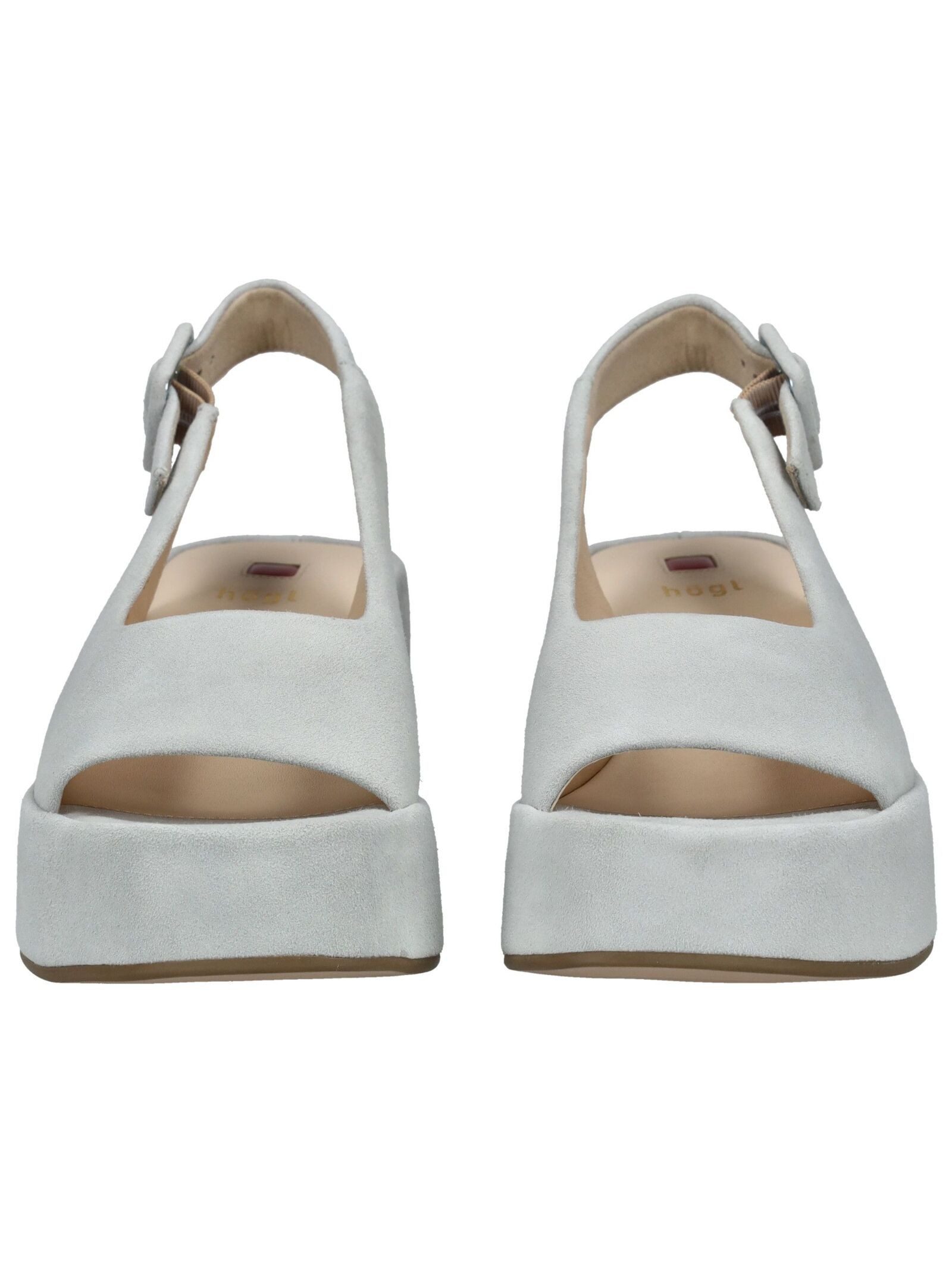 Högl Högl Sandalen Veloursleder Keilsandalette