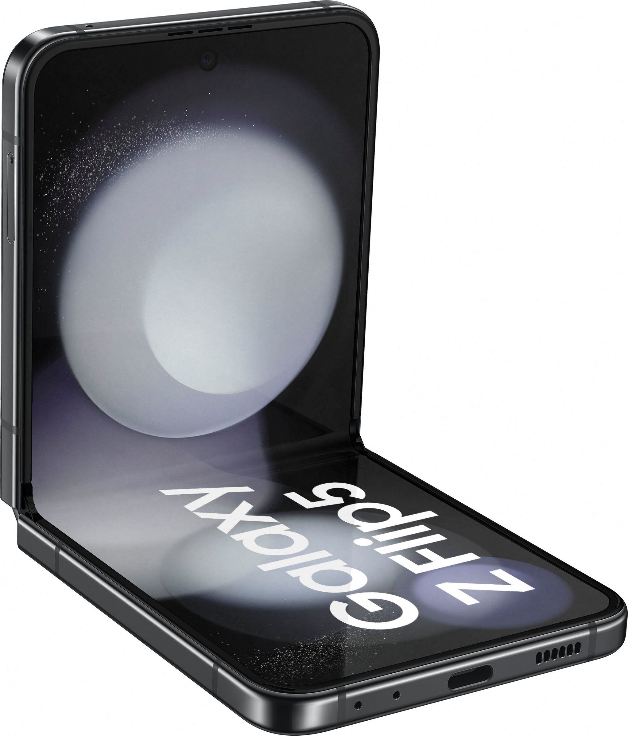 Galaxy Speicherplatz, Kamera) 256 (17,03 GB Graphite Smartphone 12 5 Zoll, Samsung Z Flip MP cm/6,7