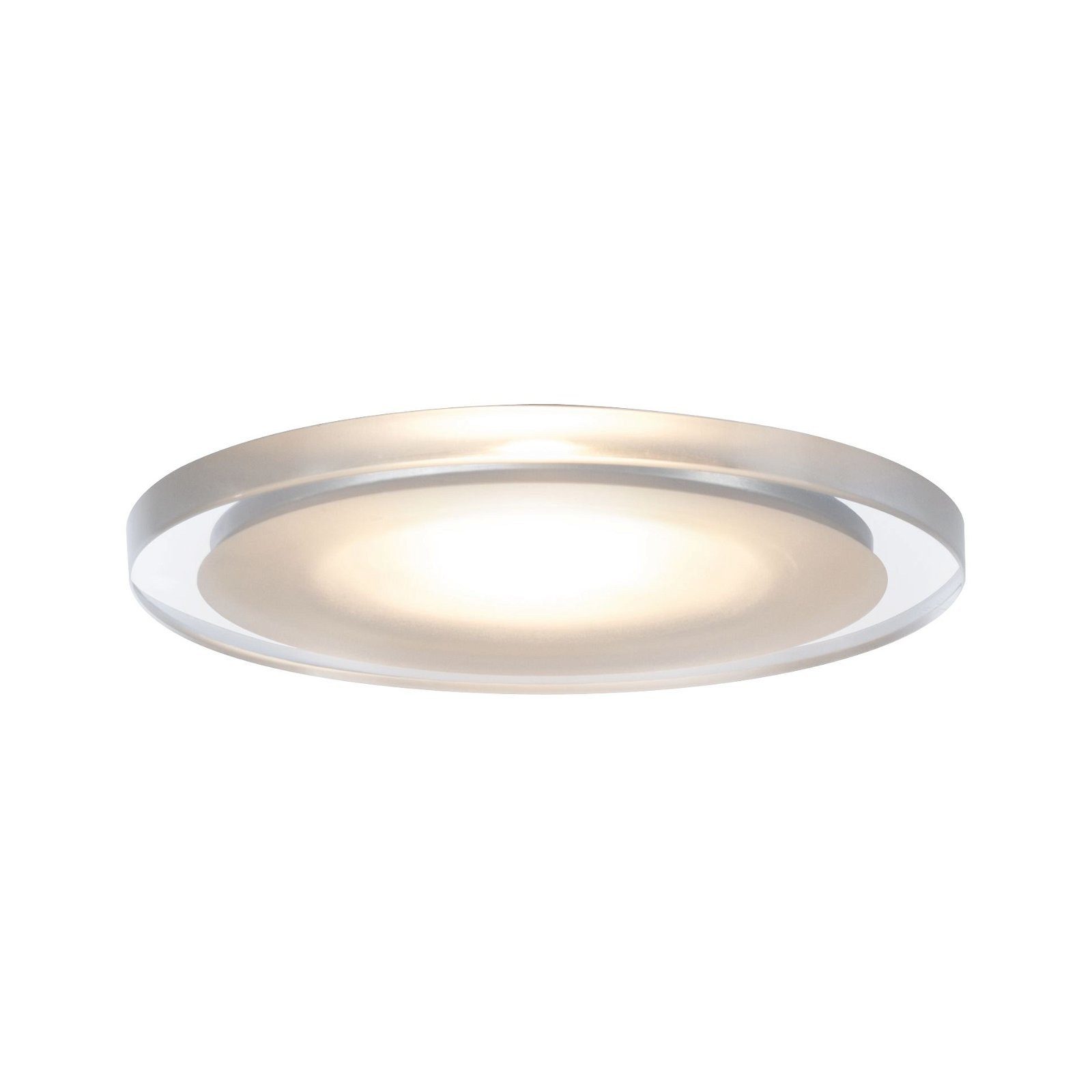 Unterschrankleuchte EBL Set Whirl mini rund LED 3x2,4W 7VA 230V/700mA 65mm Satin/Acryl