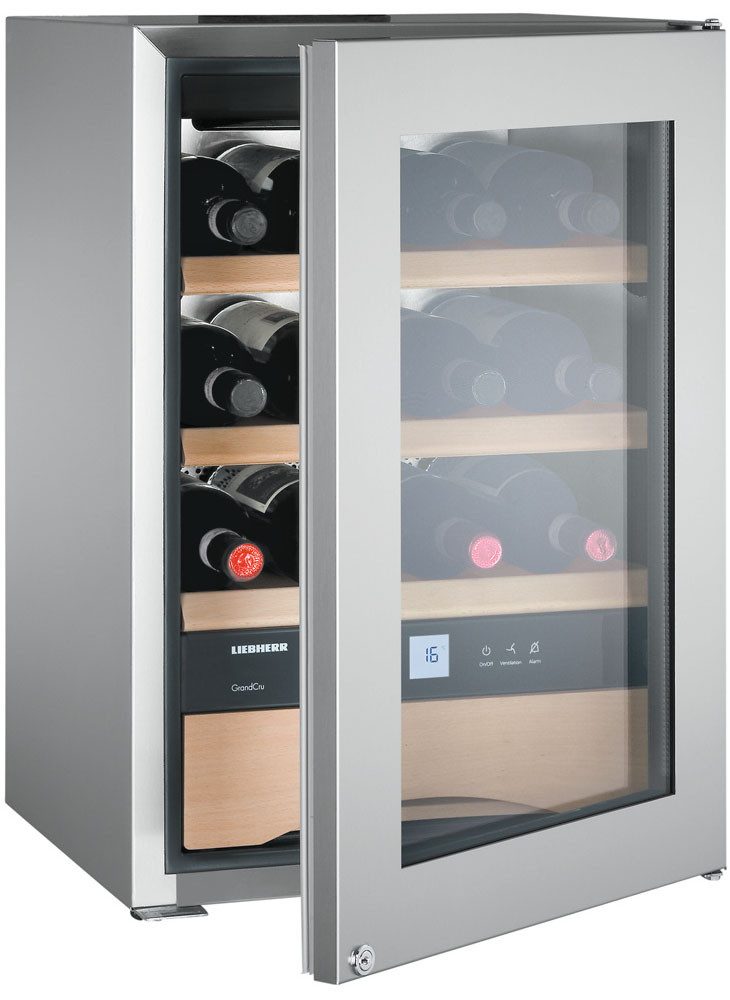Liebherr Einbauweintemperierschrank WKes 653_996911951, für 12 Standardflaschen á 0,75l