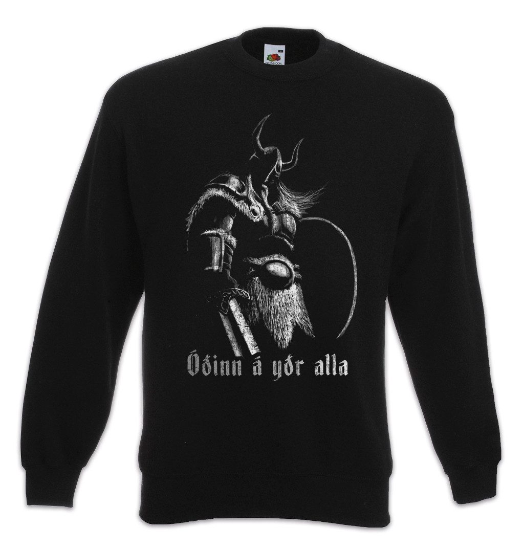 Sweatshirt Viking Battlecry Sweatshirt Wikinger Schlachtruf Norsemen Norse Odhin