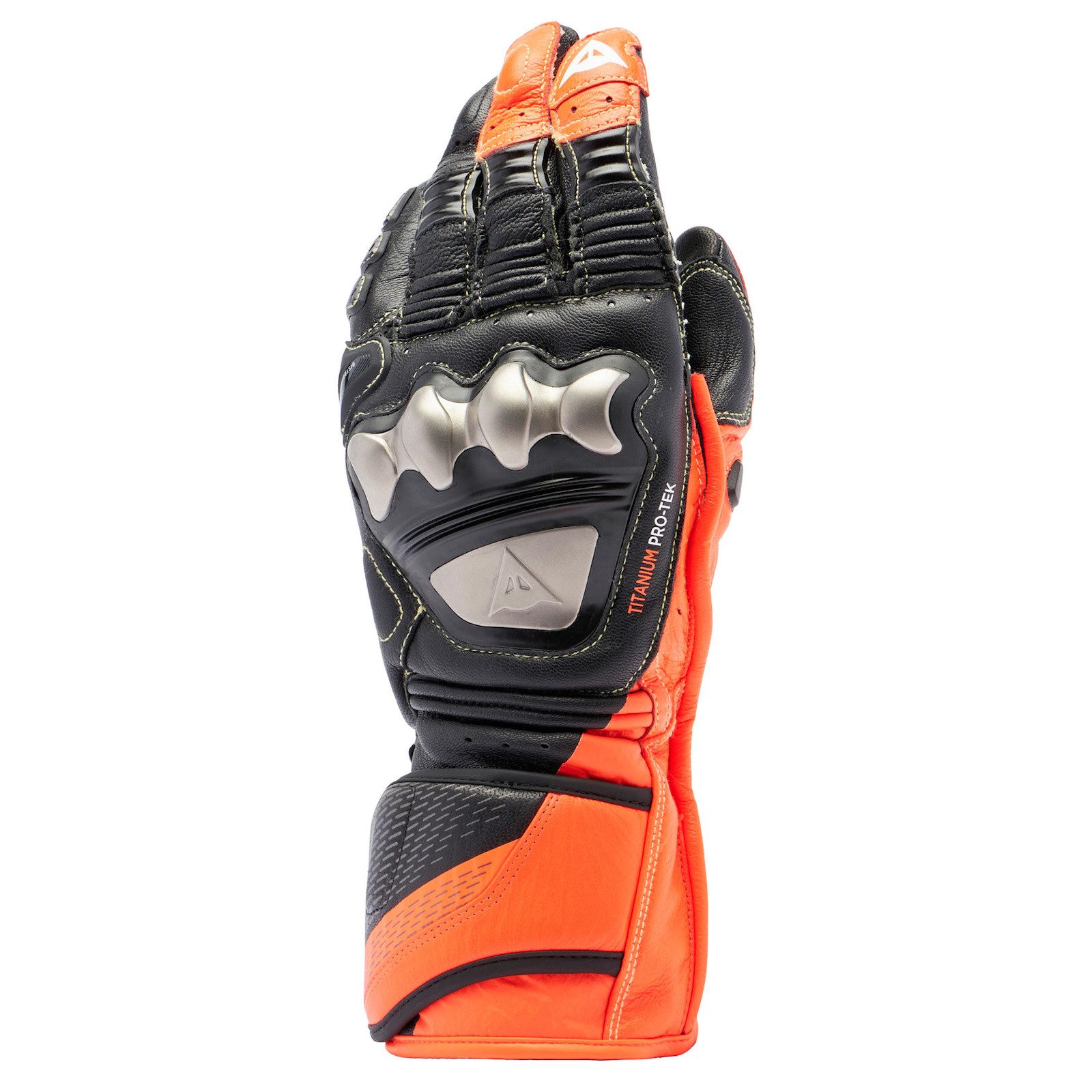 Dainese Motorradhandschuhe Dainese Full Metal 7 Motorradhandschuhe Schwarz / Rot-Fluo M atmungsaktiv