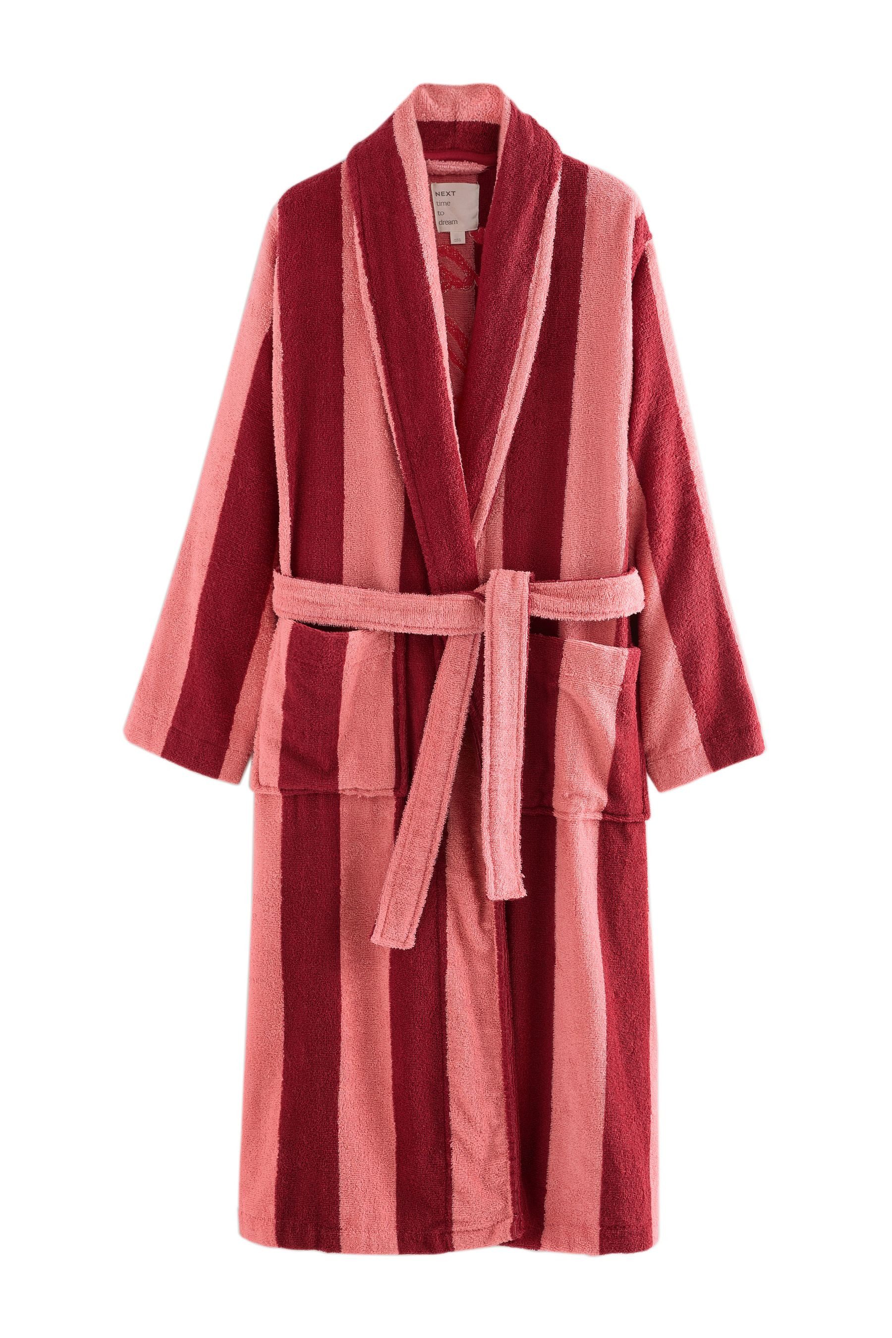 Next Damenbademantel Bademantel aus Baumwollfrottee, Baumwolle günstig online kaufen