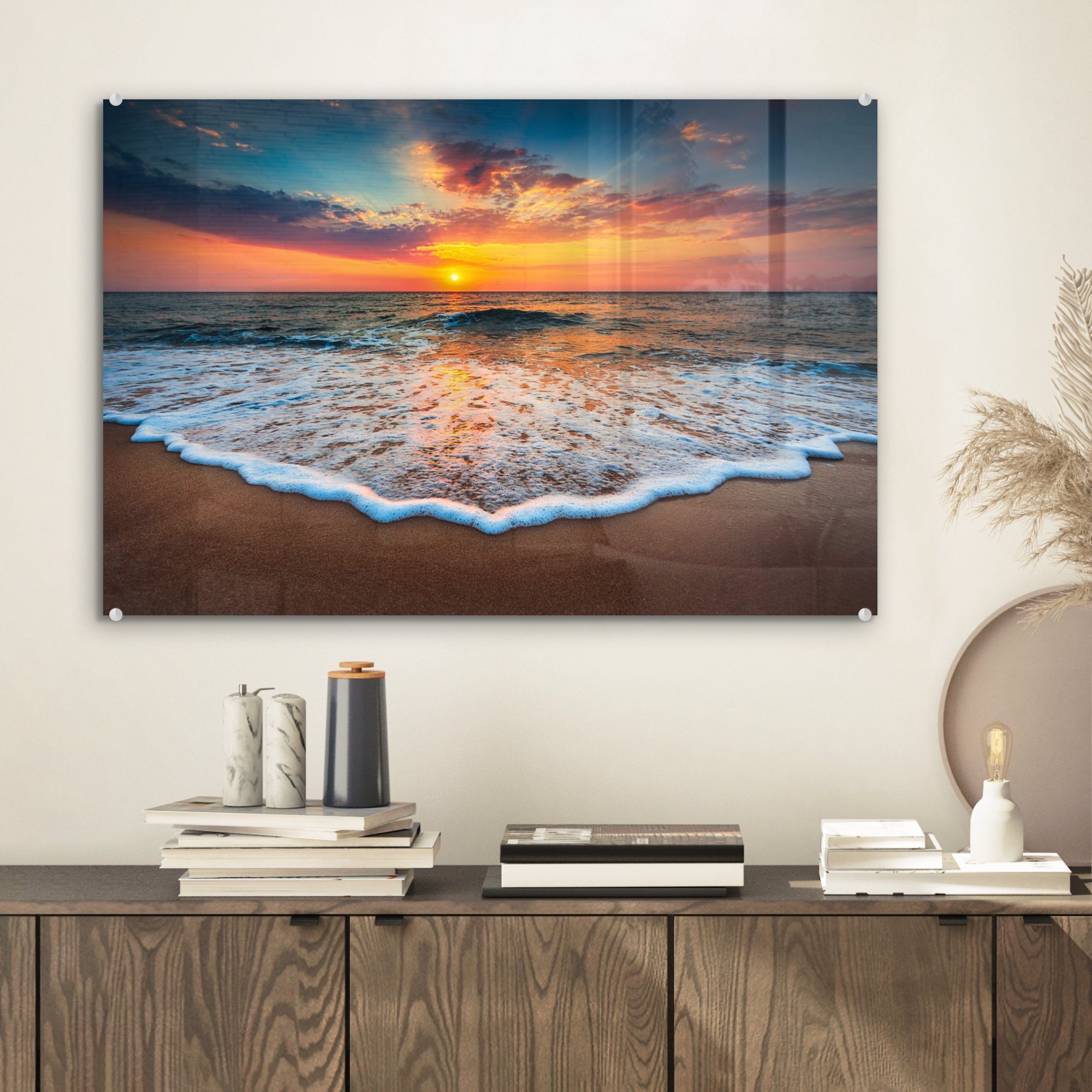 MuchoWow Acrylglasbild Strand - Meer - günstig online kaufen