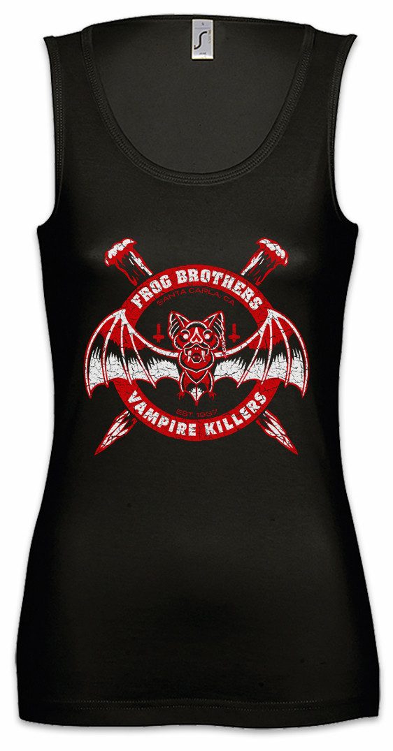Tanktop Frog Brothers Ärmelloses Damen T-Shirt Dracula Vampir Lost Vampire