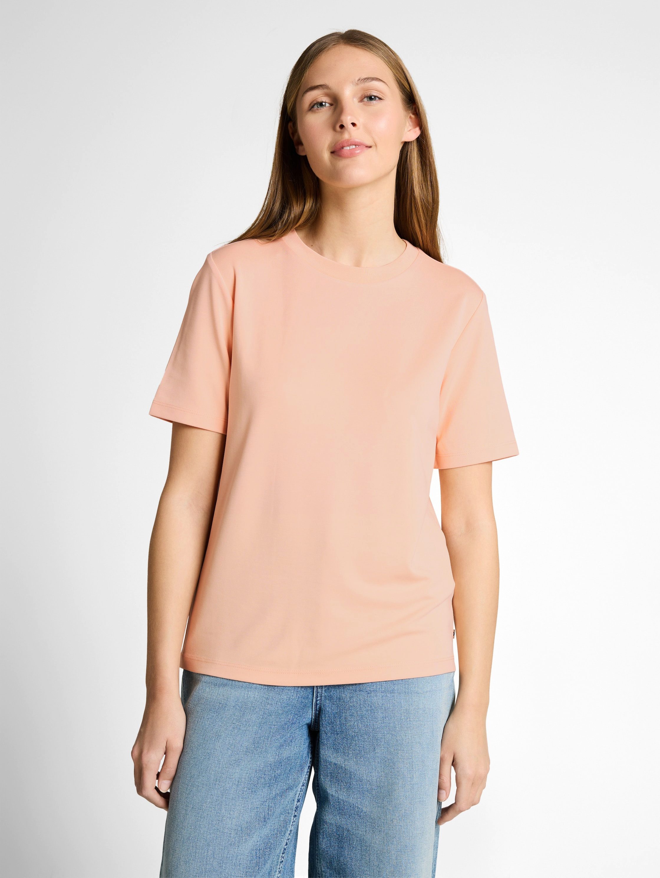 TOM TAILOR Denim T-Shirt mit Rundhalsausschnitt