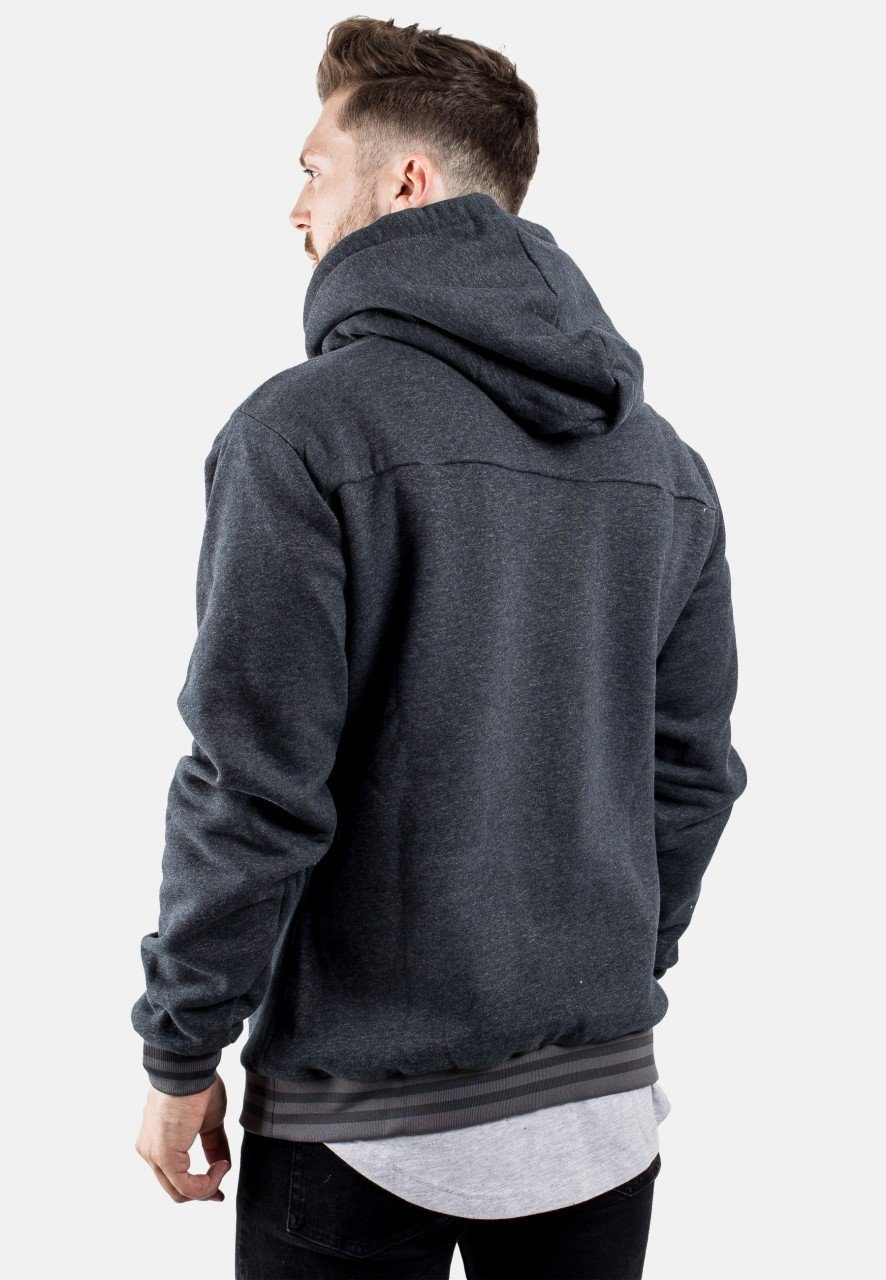 Blackskies Charcoal-Grau Script Medium Kapuzenpullover Hoodie BS