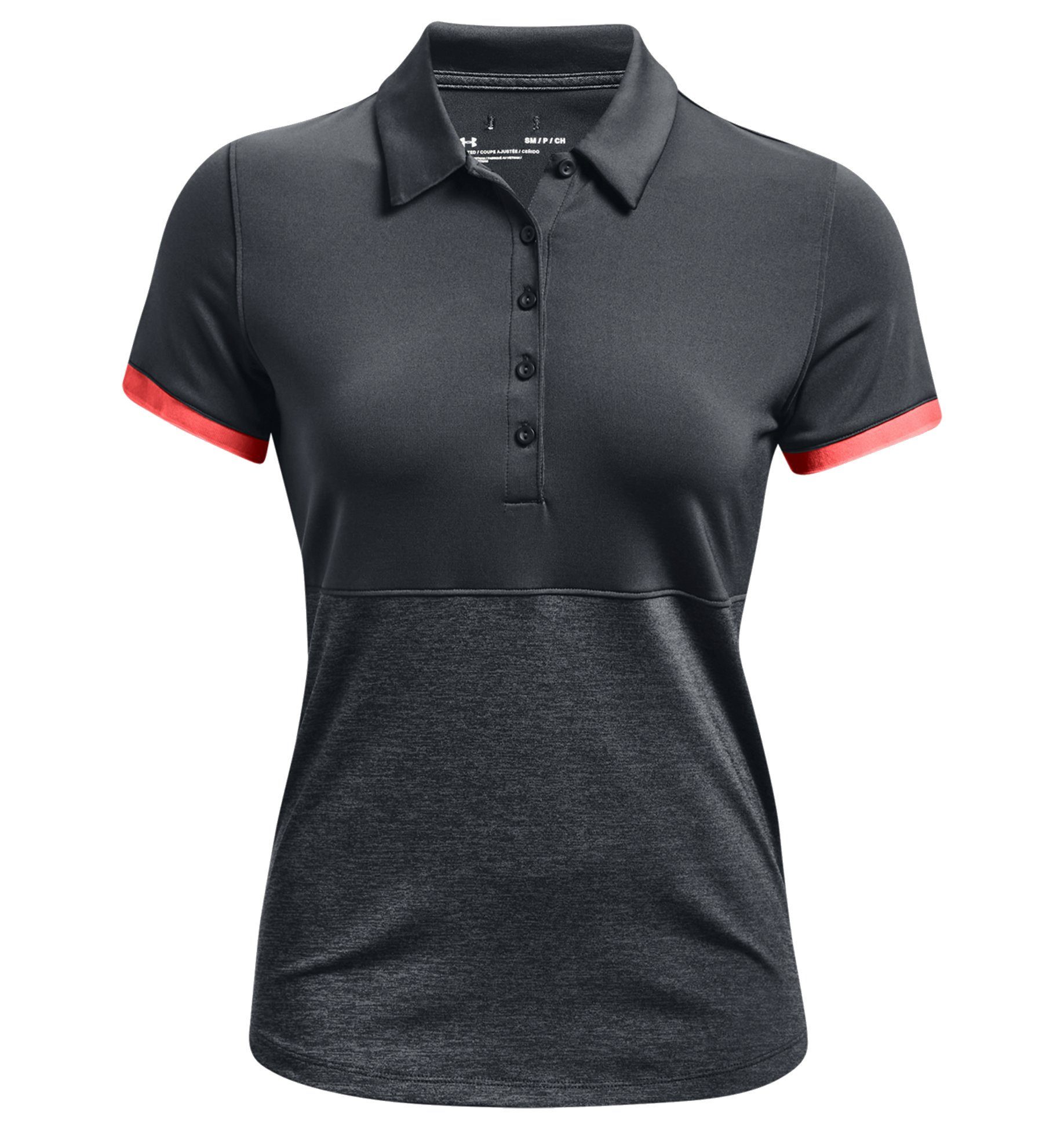 Under Armour® Poloshirt Under Armour Zinger Point SS Polo Jet Gray