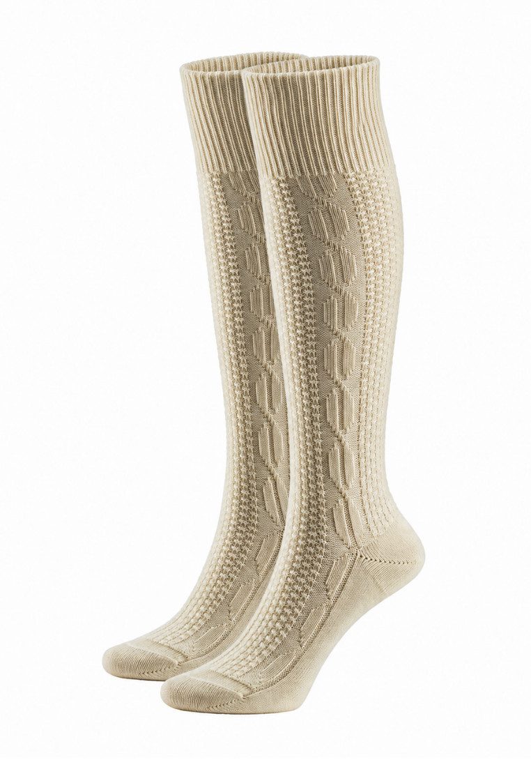 Yuhu Socken Kniebundhosen-Strümpfe mit Wolle