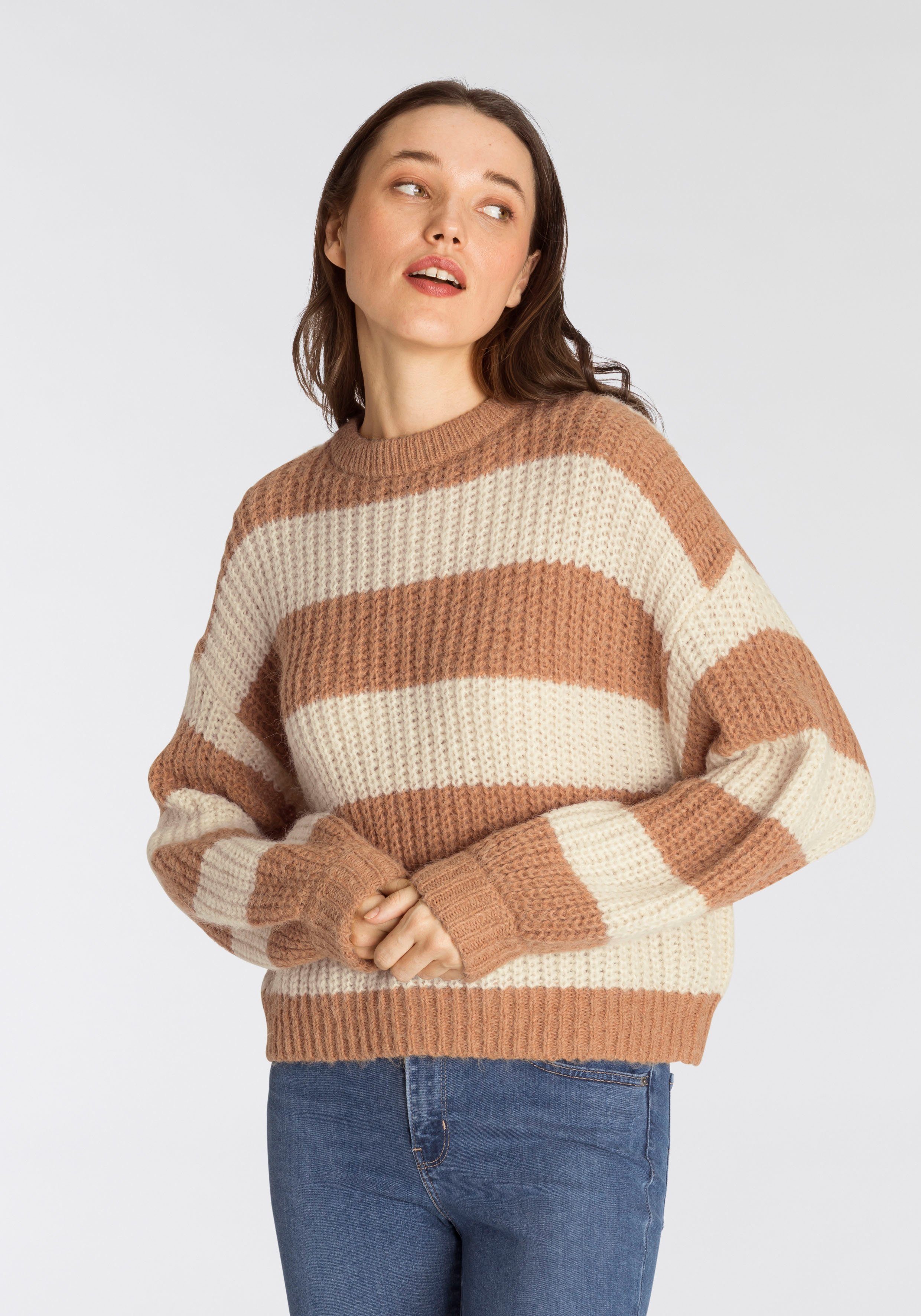 SWEATER PERSIMMON oversized Strickpullover geschnitten Levi's®