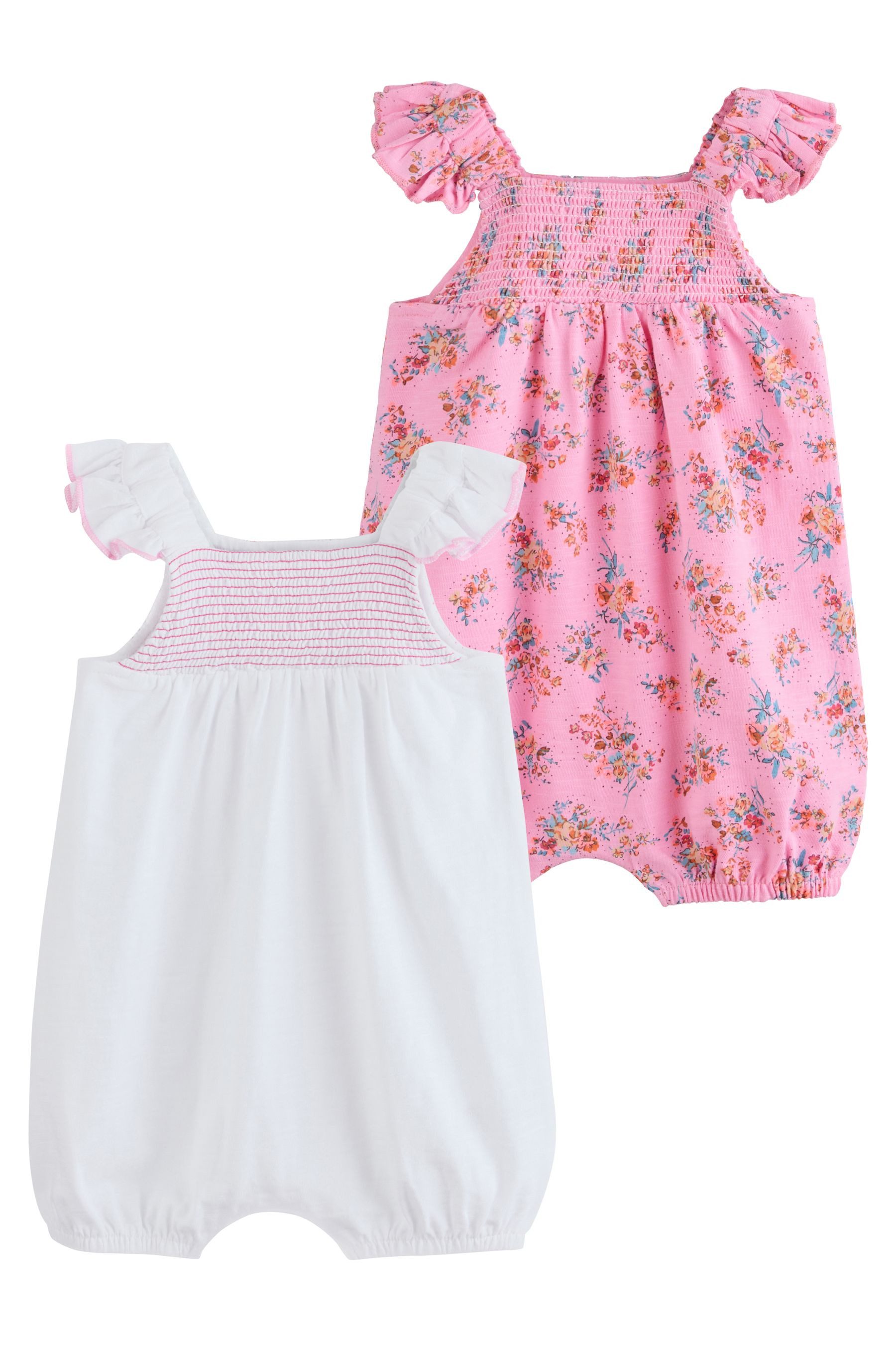 Strampler Baby Strampelanzüge aus Jersey, 2er-Pack