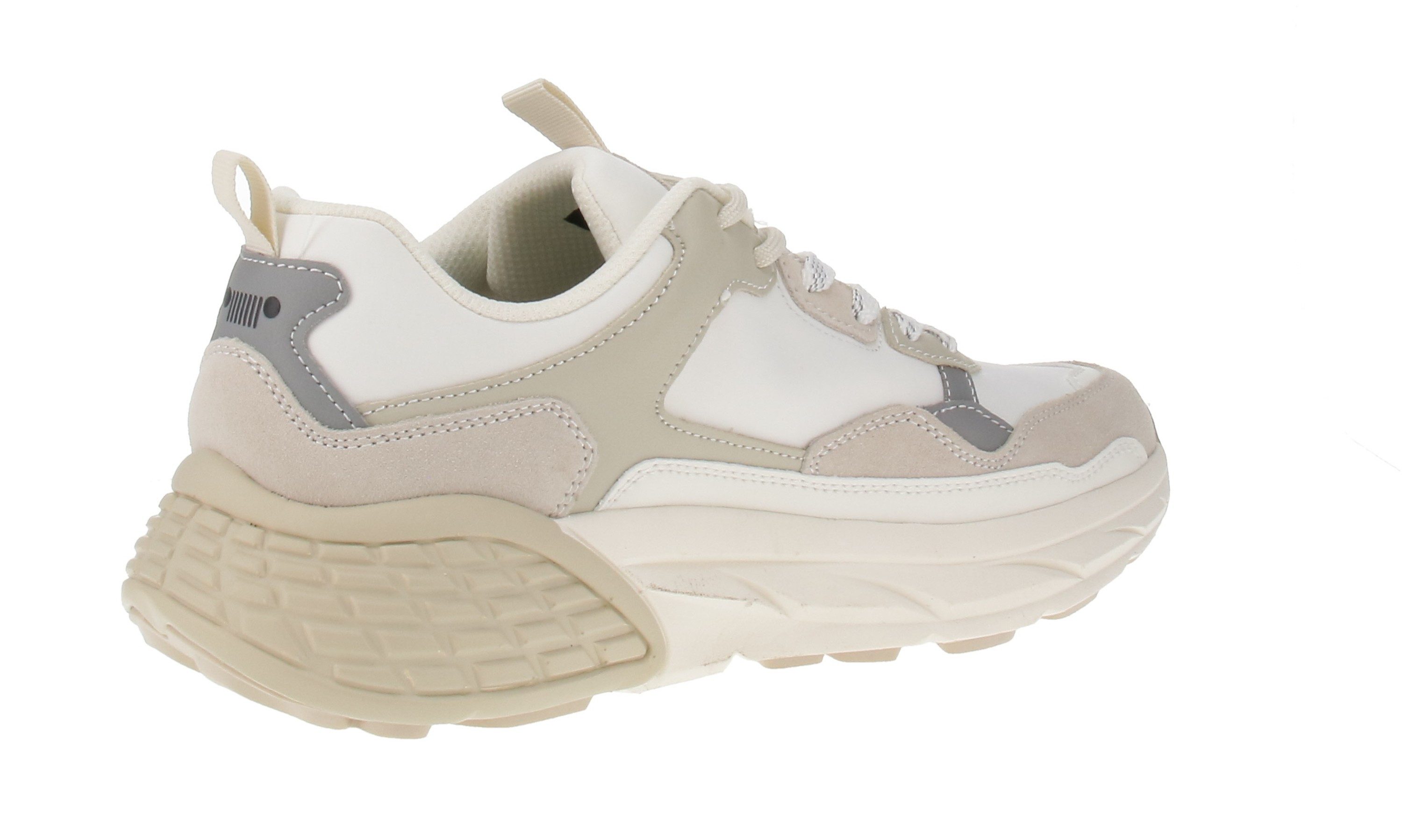 Jeep Jeep JM51093A Groove Nylon - Herren Sneaker - 098-Off-White Sneaker