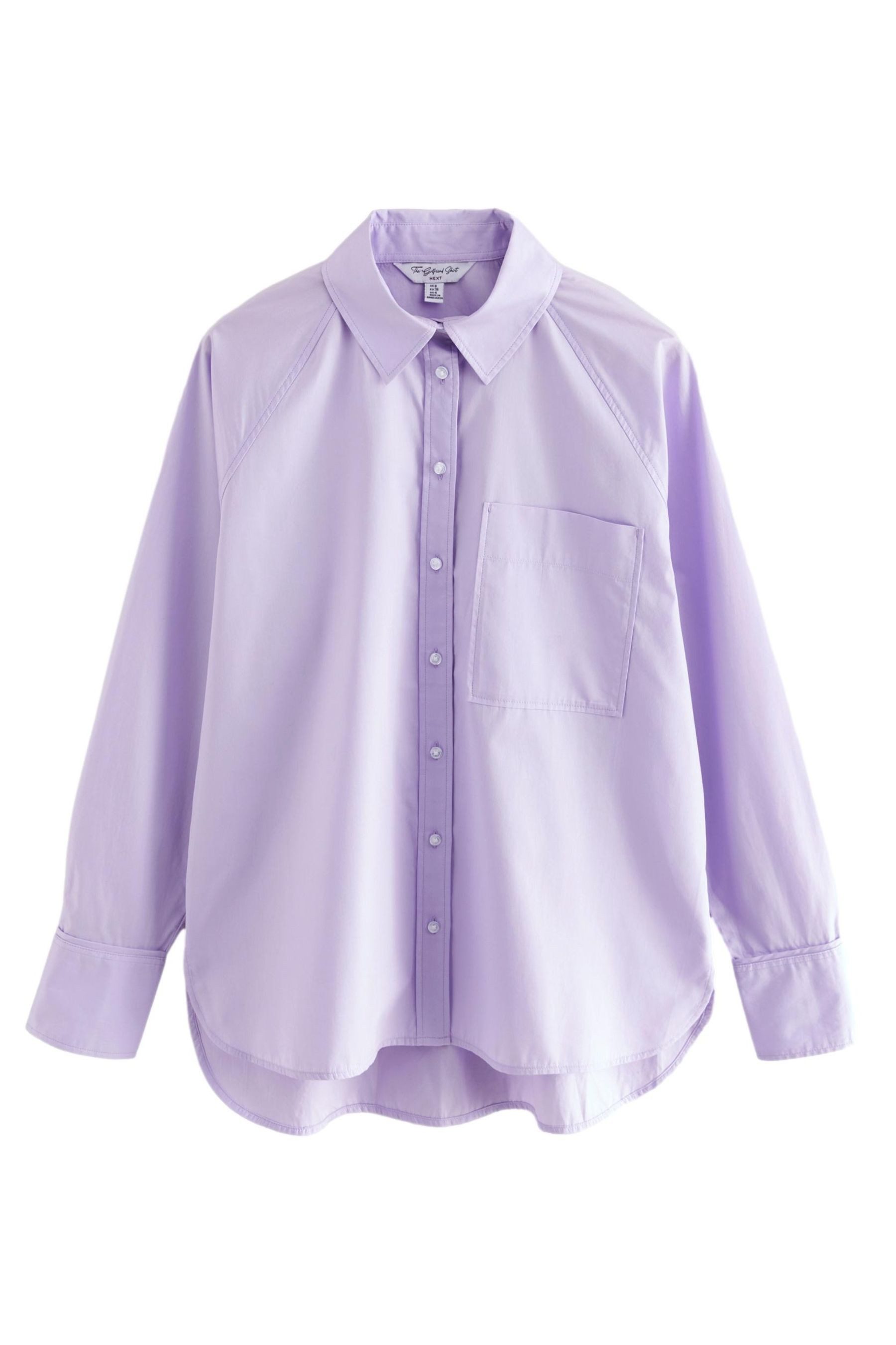 Next Langarmhemd Oversize-Langarmshirt aus 100 % Baumwolle günstig online kaufen