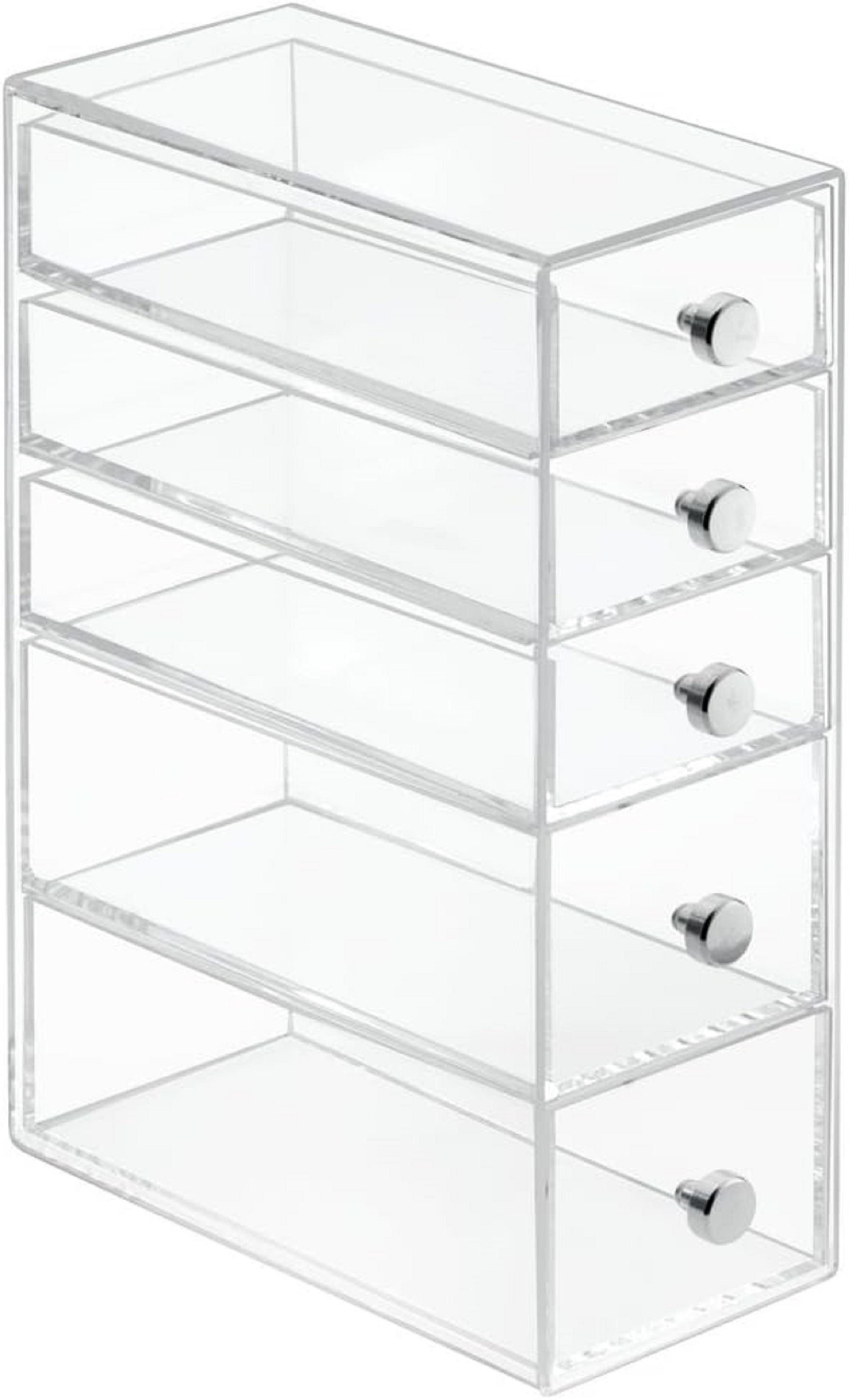 mDesign Aufbewahrungssystem mDesign Schubladenbox Aufbewahrung Organizer 5 Schubfächer Ablage Tr