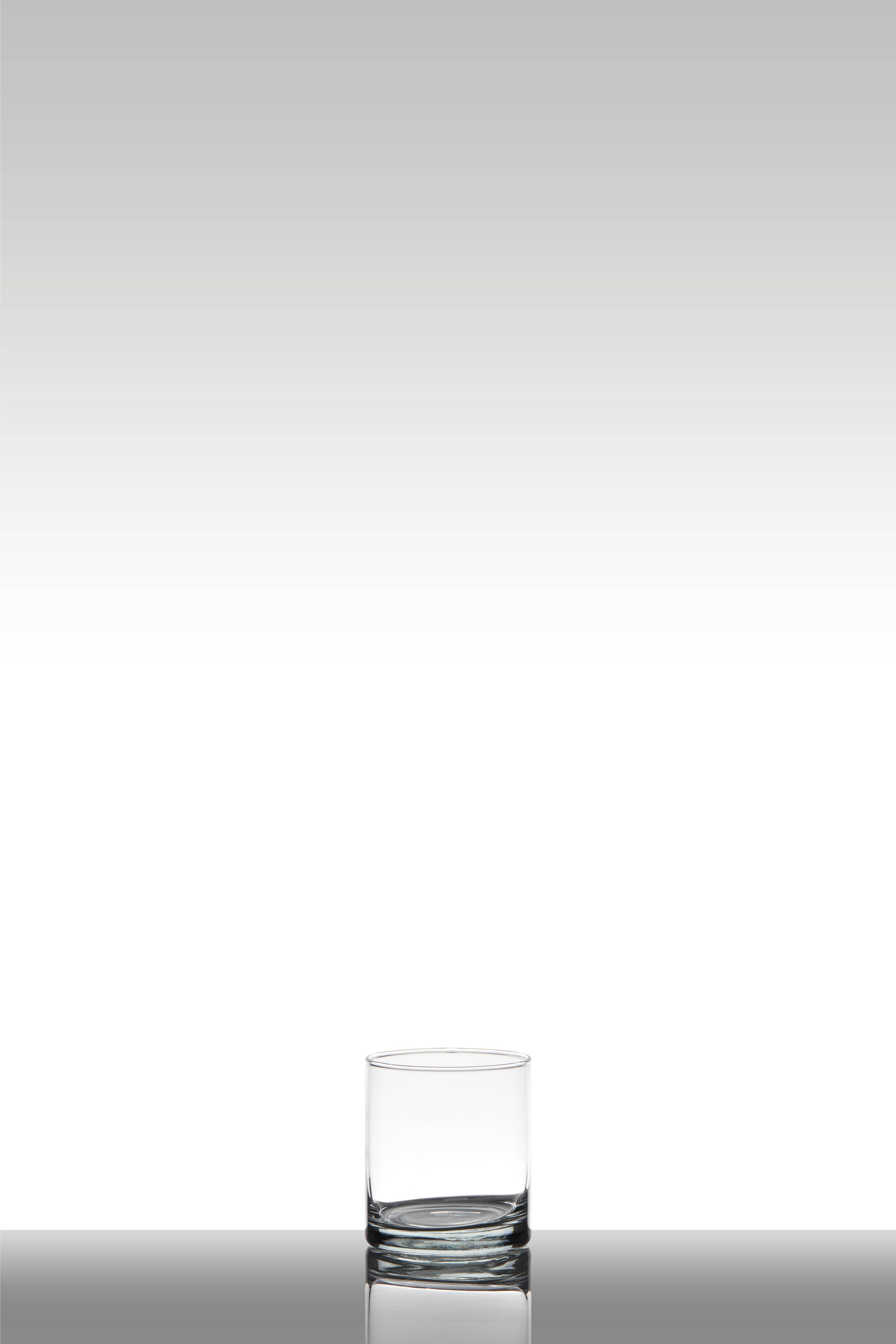 INNA-Glas Kerzenhalter Votivglas Sansa, Zylinder - Rund, klar, 11cm, Ø 9cm