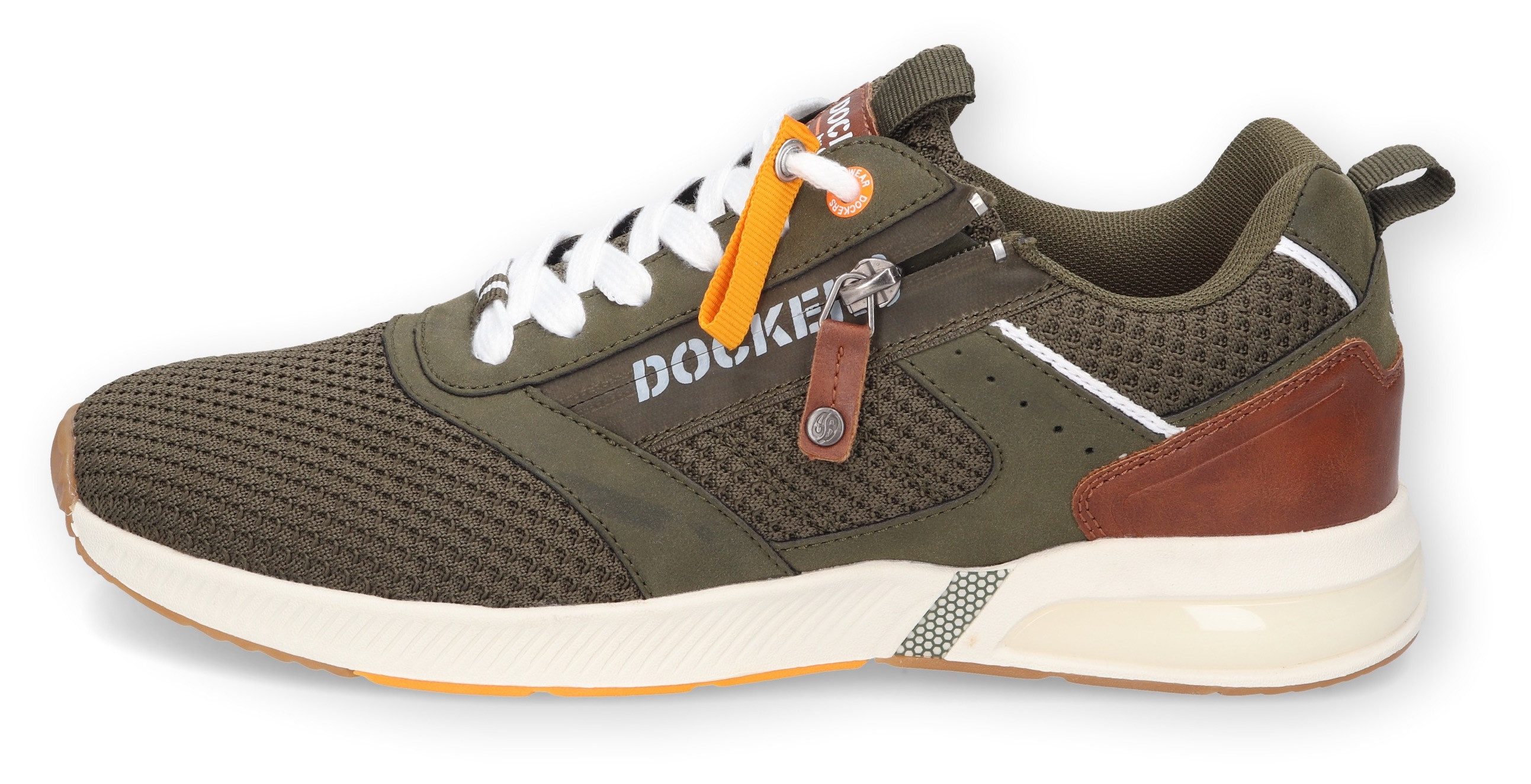 Dockers by Gerli Sneaker, Freizeitschuh, Schnürschuh, komfortabler Schuhweite G (weit)