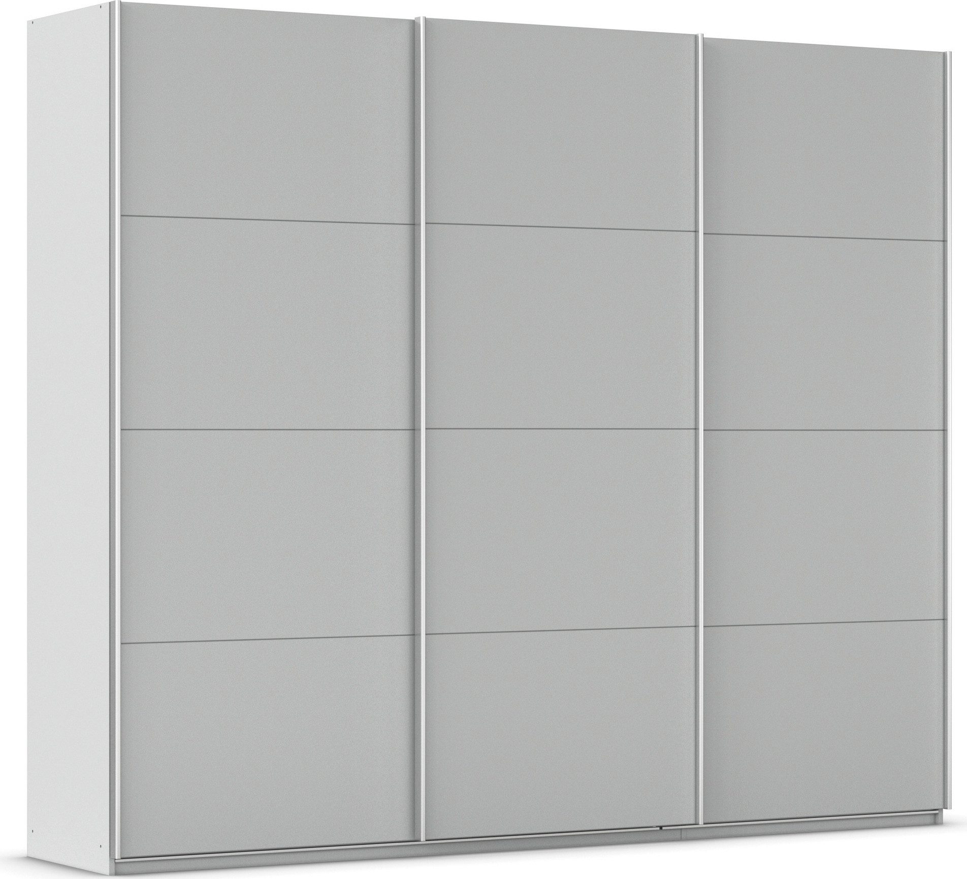 OTTO home Schwebetürenschrank Kleiderschrank Schrank Garderobe AGORDO mit Dekor- oder Hochglanzfront (Breiten 203/271/315/360 cm in drei Griff-Farben - NEU: Farbe SCHWARZ) durchdachte Innenausstattung, in 4 Breiten und 2 Höhen MADE IN GERMANY