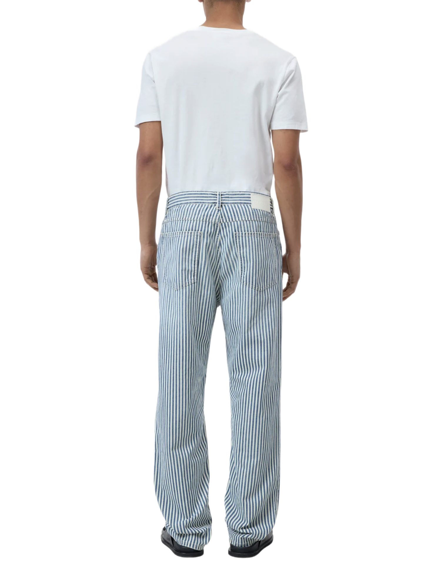 CLOSED Stoffhose blau, Casual, Baumwolle, Unifarben, Relaxed Fit, Mittel