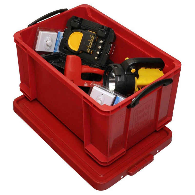 REALLYUSEFULBOX Aufbewahrungsbox 1 Aufbewahrungsbox 48 Liter - rot