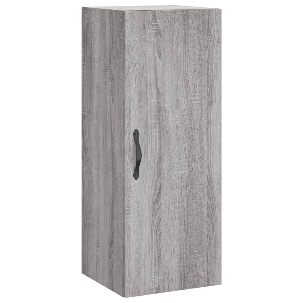 vidaXL Hängeschrank Wandschrank Grau Sonoma 34,5x34x90 günstig online kaufen