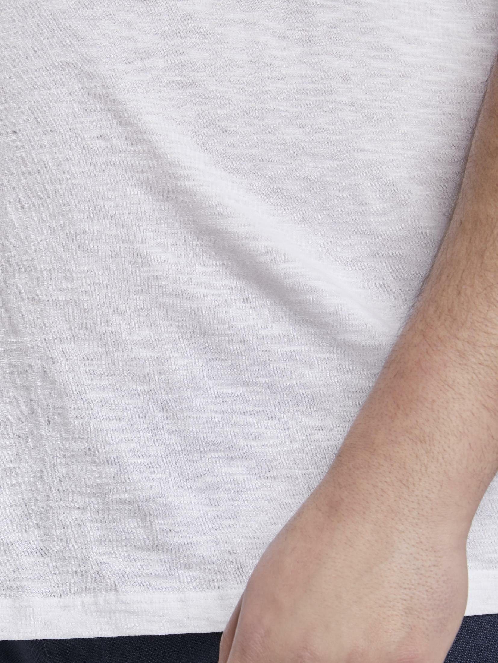 T-Shirt TAILOR mit PLUS White TOM T-Shirt Print
