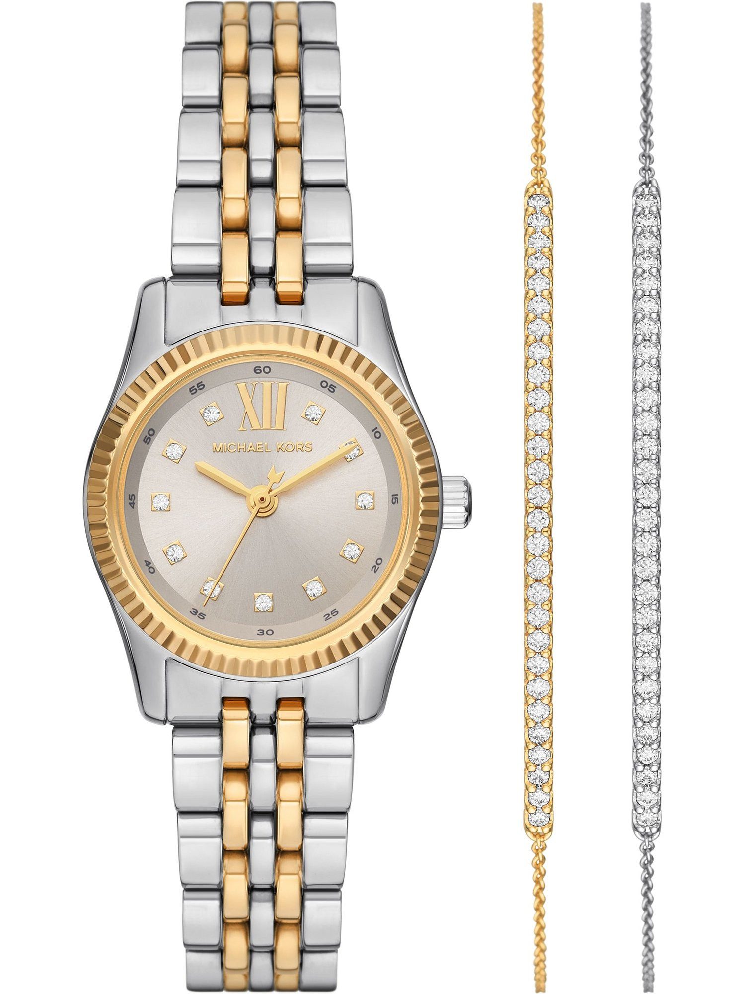 MICHAEL KORS Quarzuhr Michael Kors Damen-Uhren-Sets Analog Quarz günstig online kaufen